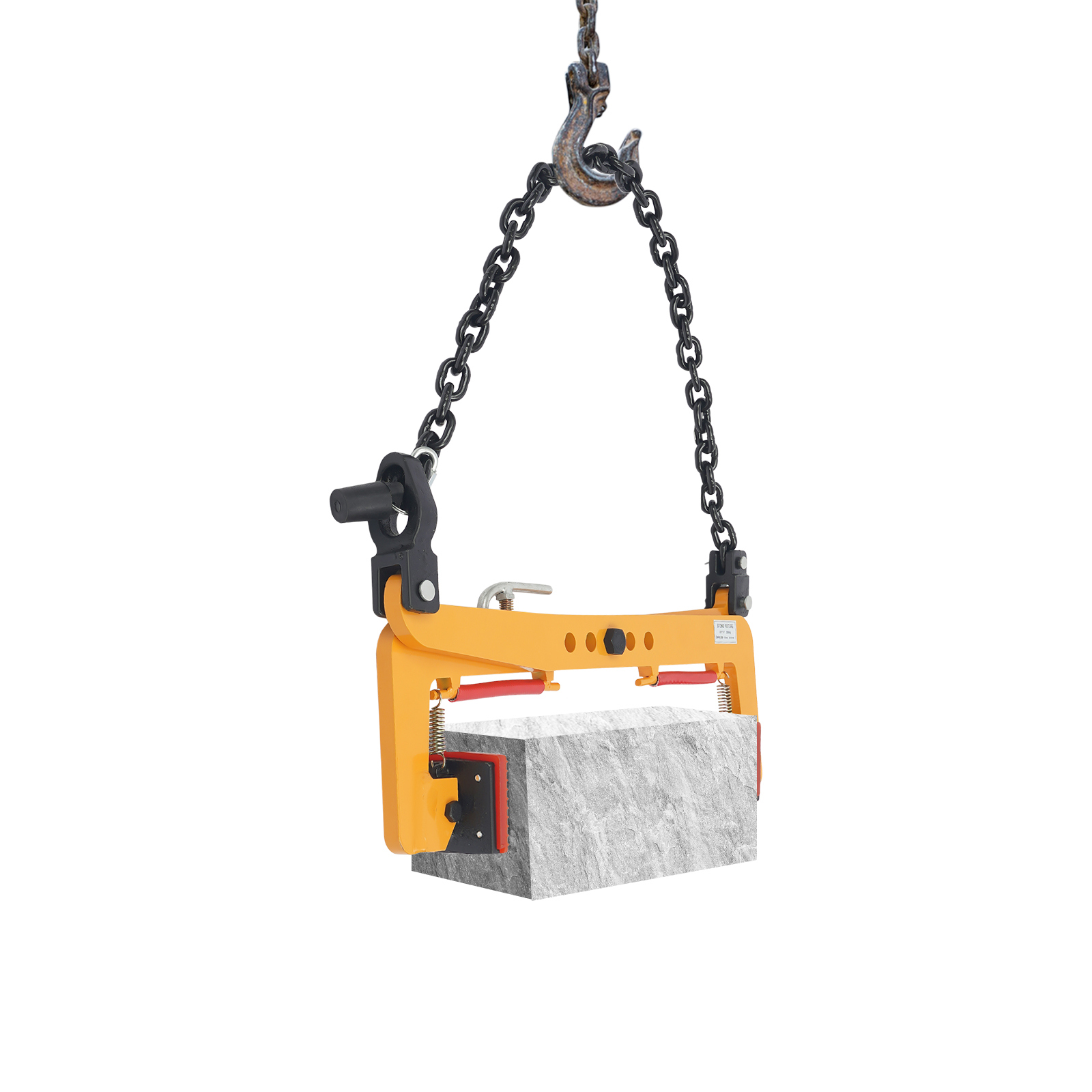 Yissale - Werkzeug - Verstellbare Hebeklemme Für Stein Und Holz - Robuste Hebezange Zum Heben Von Brettern, Steinen Und Holz, Ideal Für Bau, Brücken, Schiffbau, Bergbau Und Tunnel, Sicher Und Langlebi