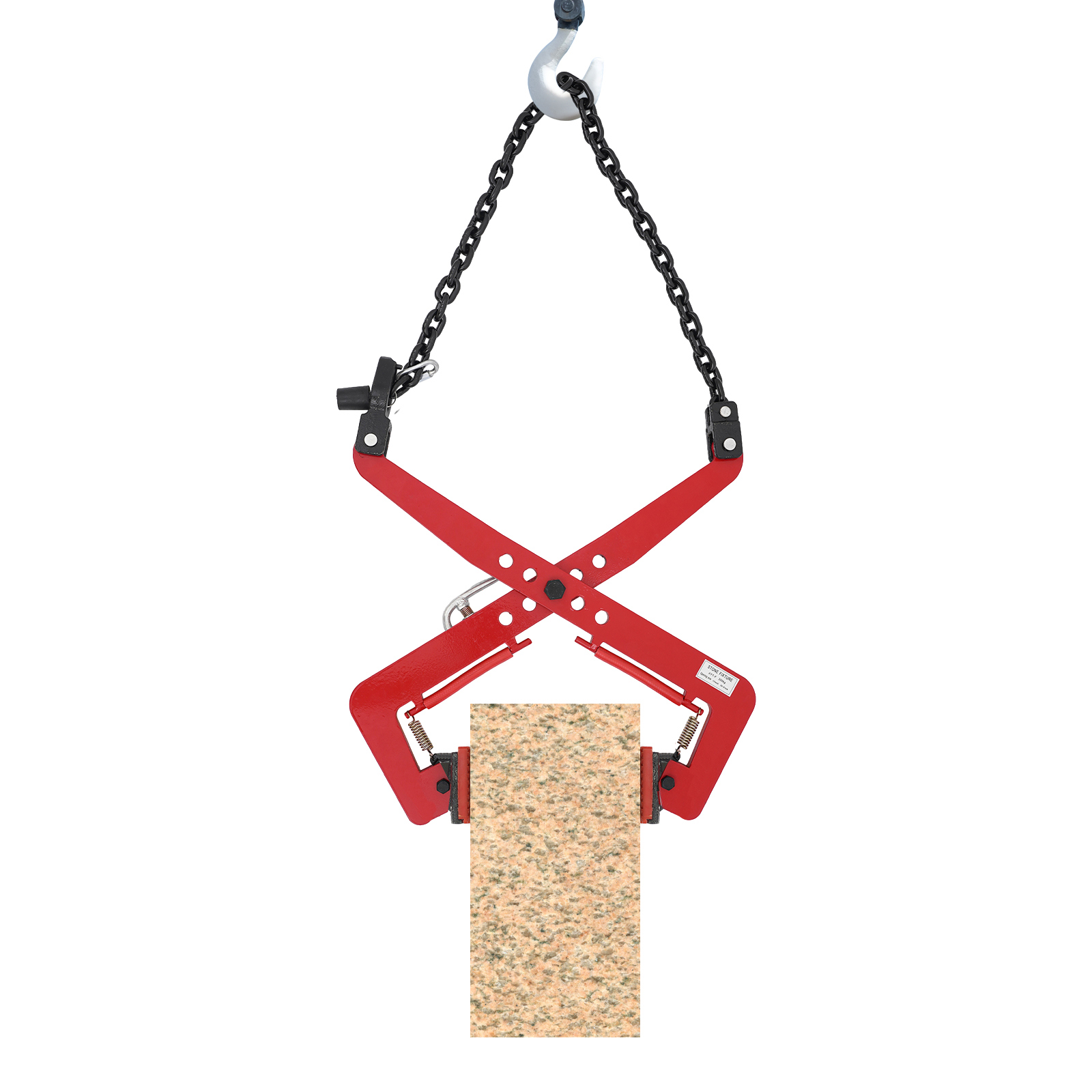 Yissale - Werkzeug - 350-kg-hebeklemme, Hebeklemme Mit Einer Spannweite Von 11,81 Bis 20,08 Zoll, Palettenklemme, Vertikale Klemme Für Stahlplatten Von Glasplatten/blechplatten/granitinseln, Klemme Fü