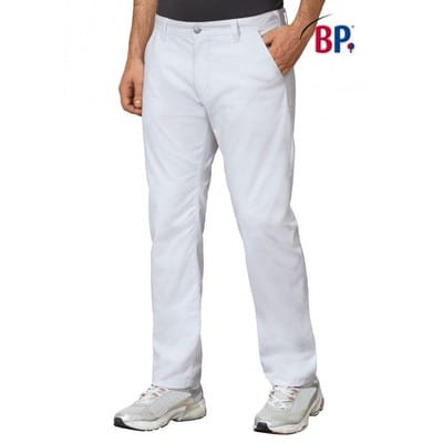 Chinohose für Herren 1735 686 weiß, Größe 54n