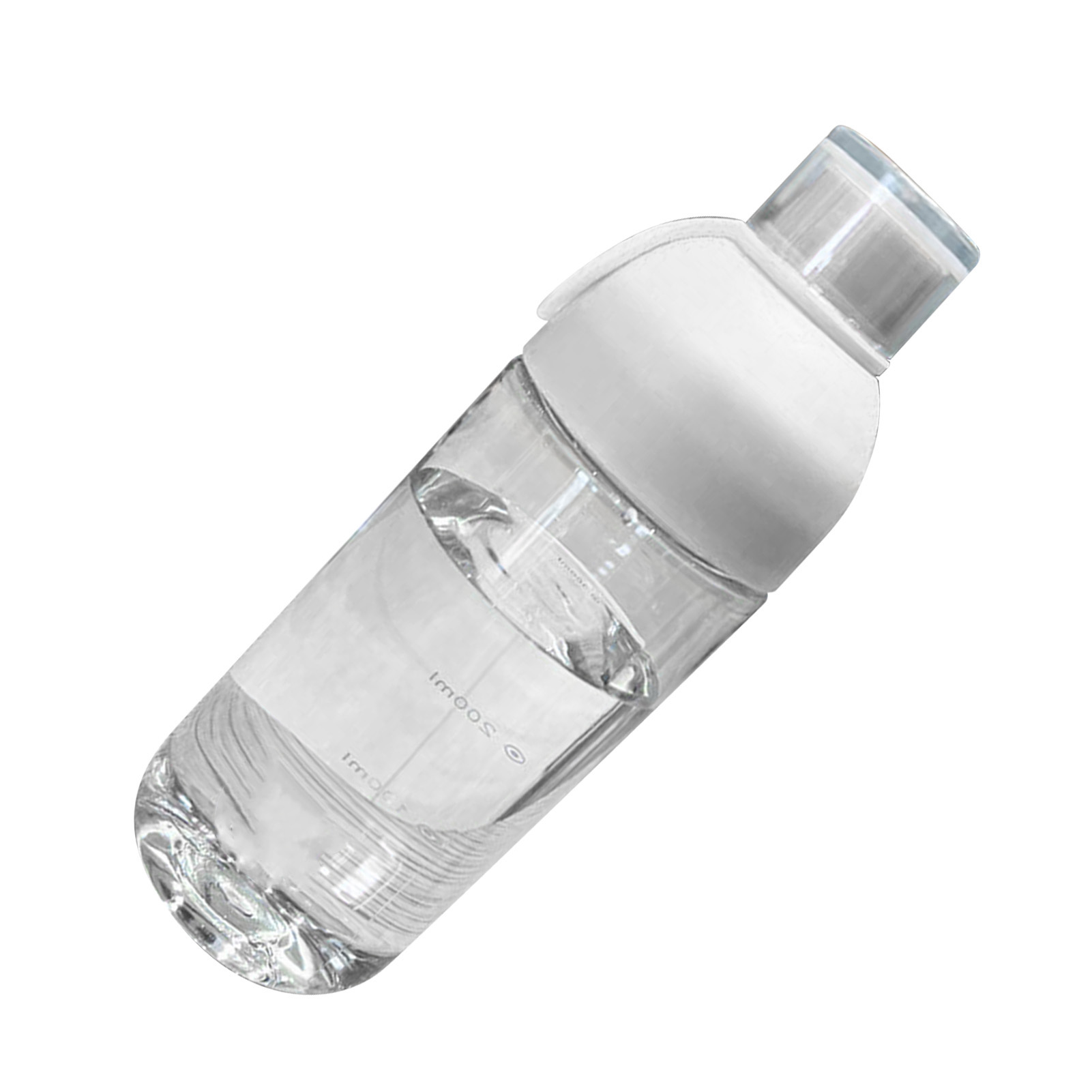 Pc-wasserbecher, Hitzebeständig, Tragbar, Für Zuhause Und Unterwegs, Mit Kalkfilter, Weiß