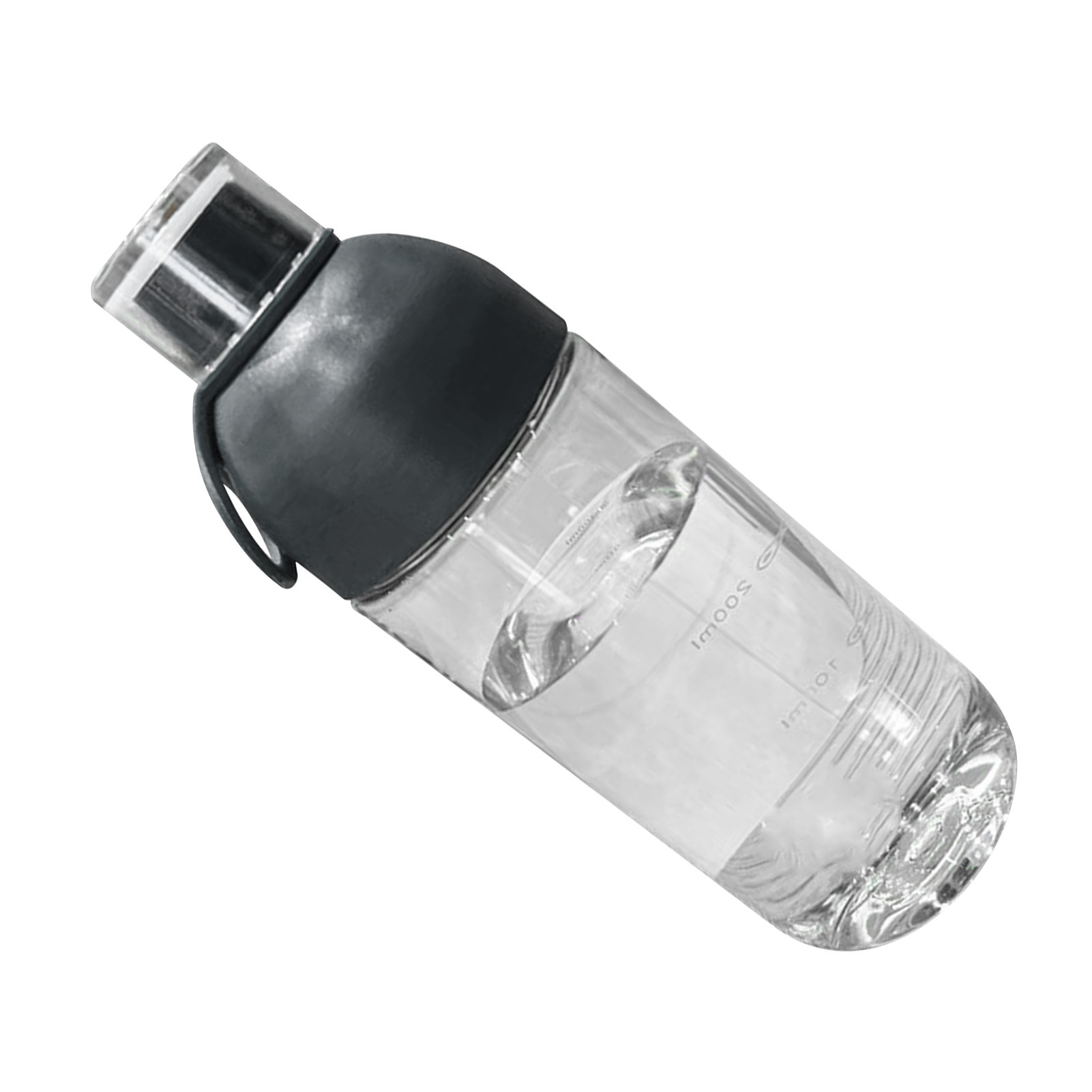 Pc-wasserbecher, Hitzebeständig, Tragbar, Für Zuhause Und Unterwegs, Mit Kalkfilter, Grau