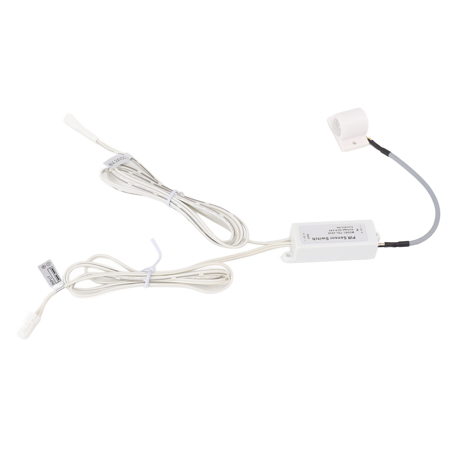 Infrarot-pir-bewegungsmelder Mit Geteiltem Design, 120°-erfassungswinkel, Schranklichtschalter Für Den Heimgebrauch, Dc 6–24 V
