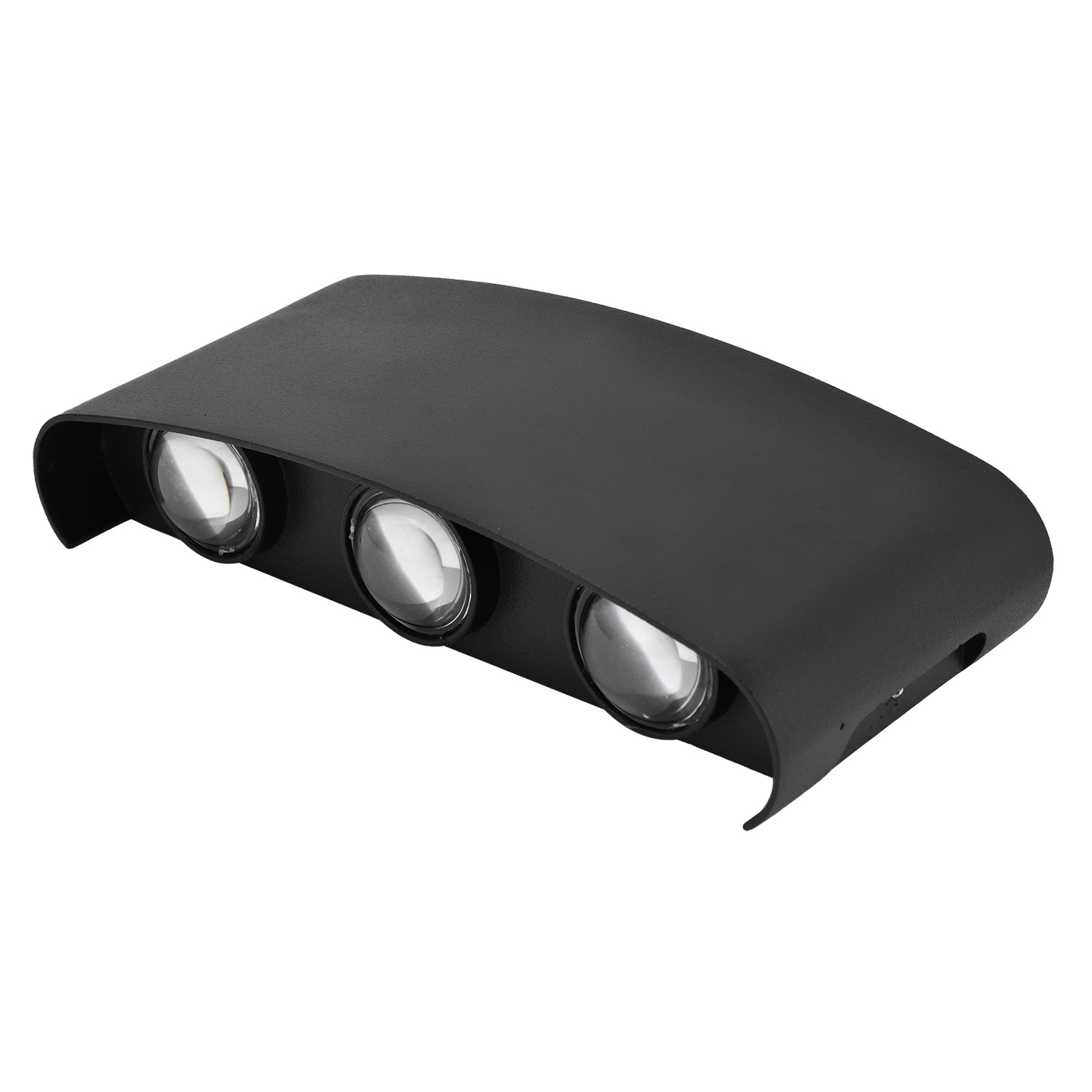 Wasserdichte Led-wandleuchte, Dekorative Hintergrundleuchte Für Den Innen- Und Außenbereich, 6 W, Warmweißes Licht, 85–265 V