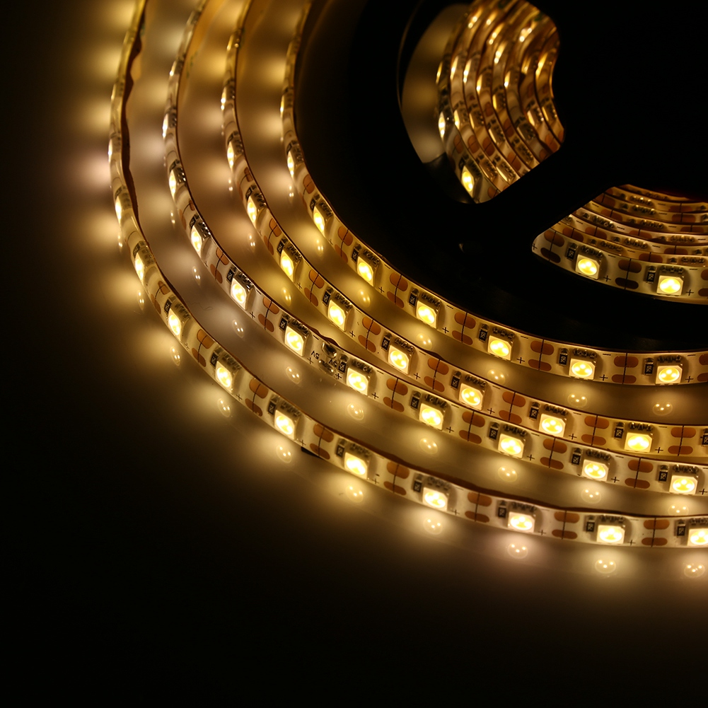5 M 5 V Usb-netzteil Wasserdichte 5050 Led-streifenleuchte Dekorationslampe Tv-hintergrundbeleuchtung (warmweiß)