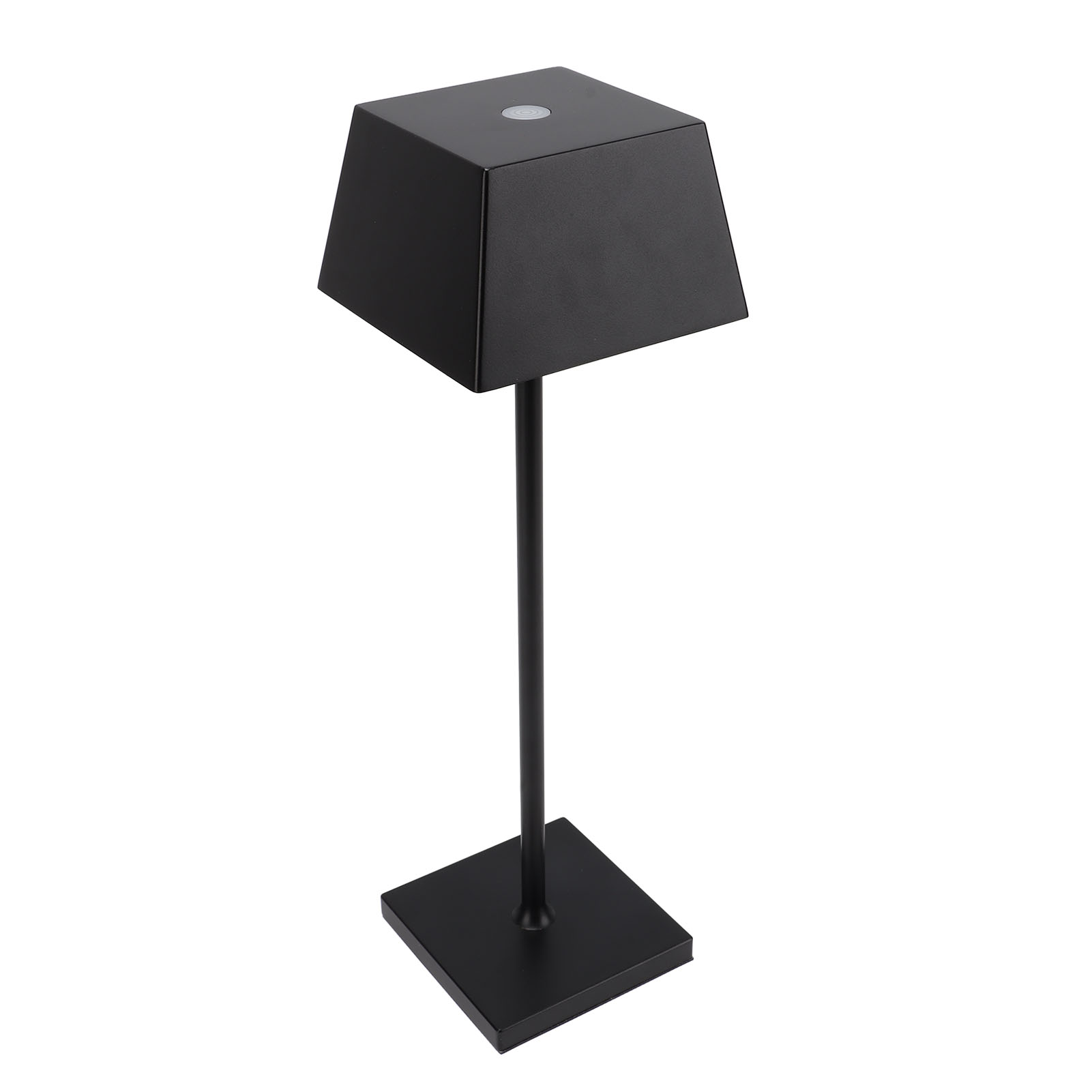 Kabellose Led-tischleuchte, Dimmbar, Metall, Usb-aufladbar, Vintage-stil, Bar-, Schlafzimmer- Und Nachttischleuchte, Schwarz