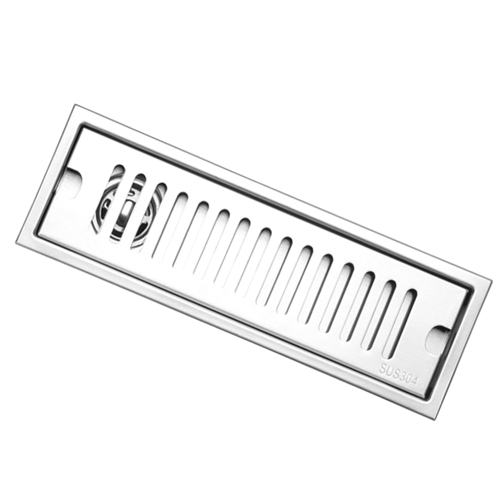Duschablauf, Lang, Edelstahl, Geruchsneutral, Abnehmbarer Bodenablauf Für Badezimmer, Hotel, 30 Cm, Seitlicher Abfluss
