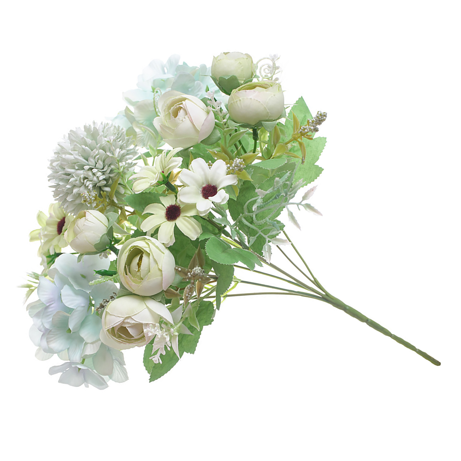 Künstliche Blume, Exquisit Und Naturgetreu, Aus Seide, Für Fotografie, Hochzeit, Heim- Und Ladendekoration, Grün