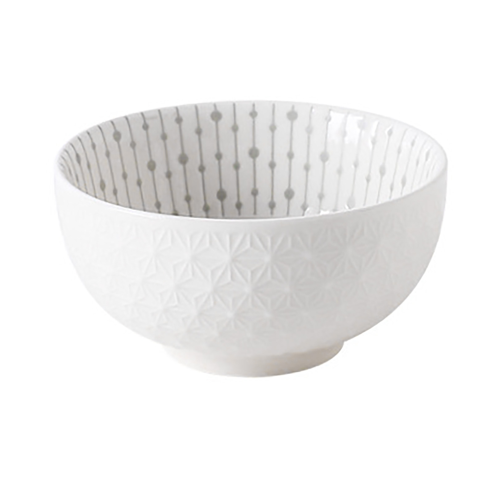 Suppenschüssel, 11,4 Cm (4,5 Zoll), Kleine Keramikschüssel Mit Prägung Und Unterglasurfarbe, Minimalistisch, Leicht Zu Reinigen, Servierschüssel Für Küche Und Haushalt