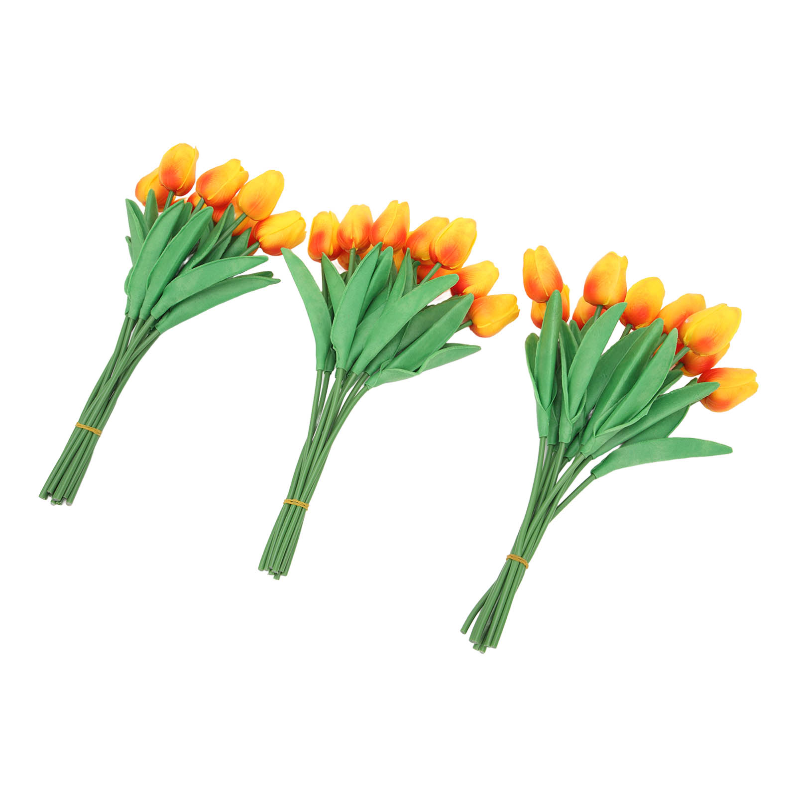 30 Künstliche Tulpen, Innovative, Handgefertigte Pu-tulpen Für Heim-, Hochzeits- Und Partydekoration, Sonnenuntergangsrot