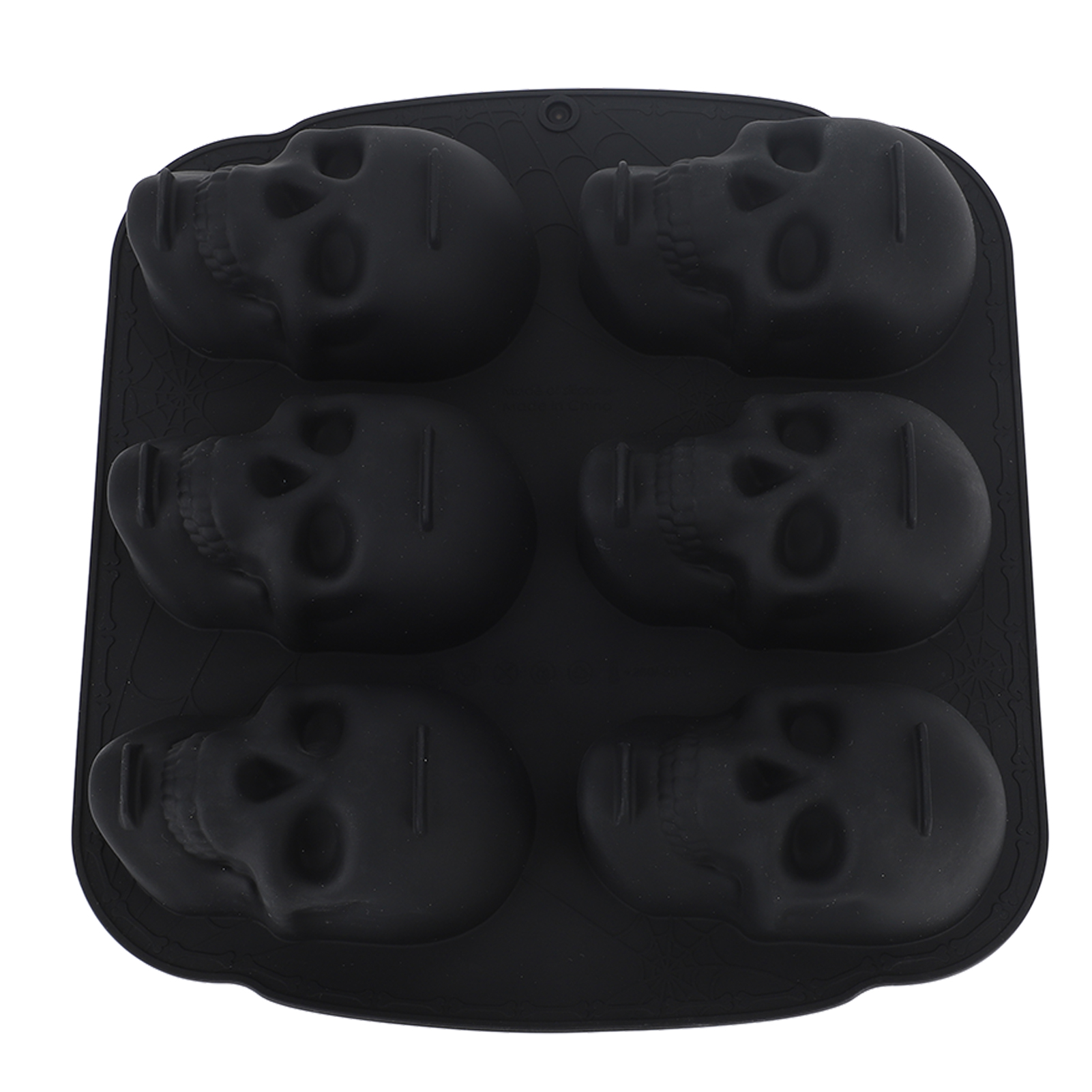 Totenkopf-backform Aus Weichem Silikon, Halloween-skelettkopf-kuchenform Für Kuchen, Kekse, Schokolade, Süßigkeiten Und Eiscreme