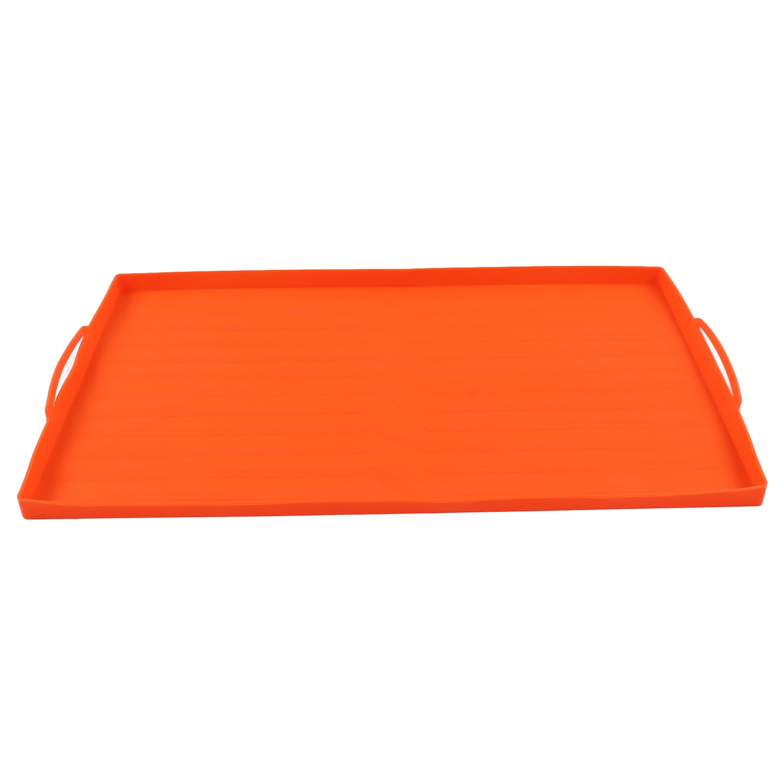 Silikon-grillmatte, Schutzhülle Für Grills, 91 Cm (36 Zoll), Orangefarbener Griff