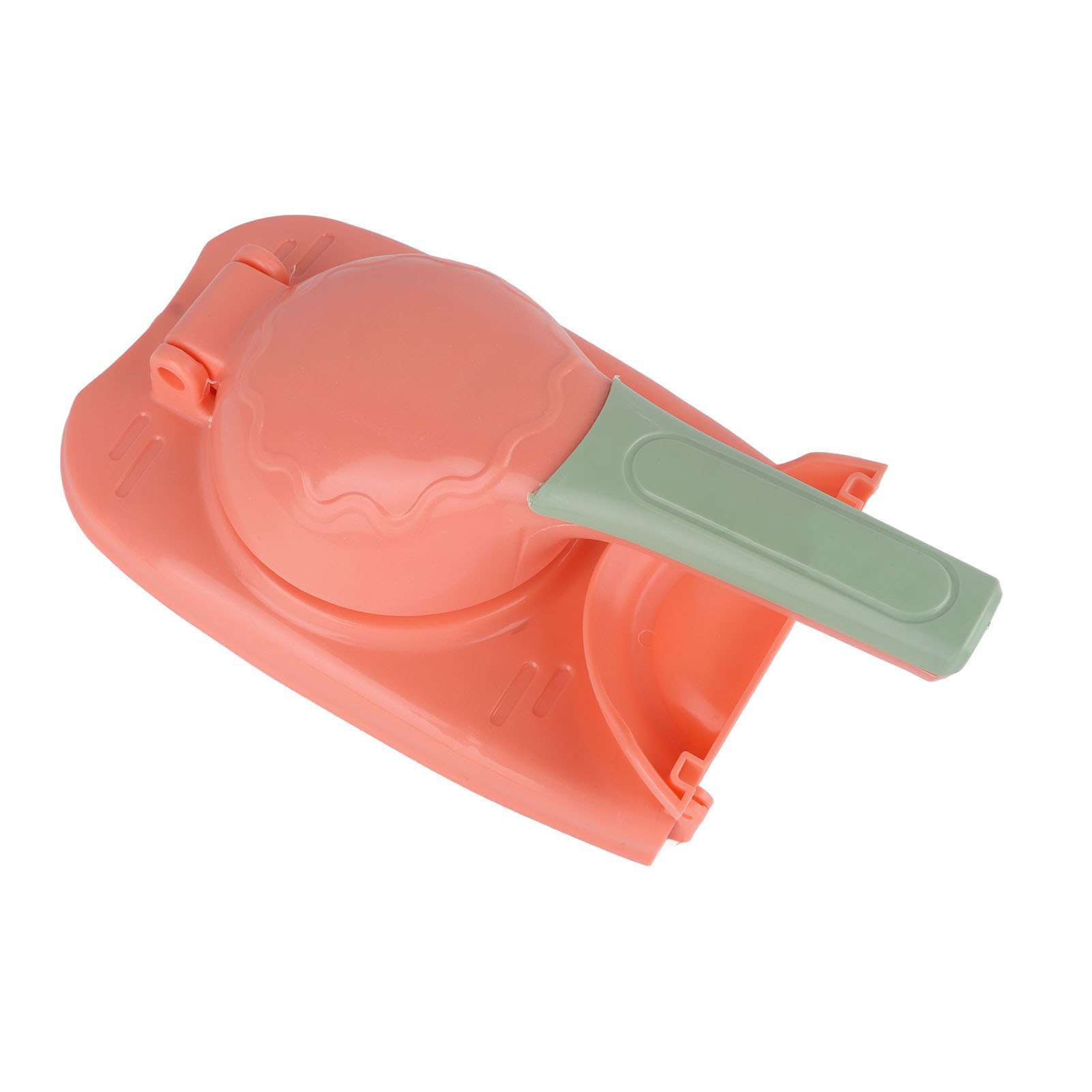2-in-1-teigtaschenformer, Teigtaschenpresse, Sicheres Kunststoff-teigtaschenwerkzeug, Effiziente Manuelle Teigtaschenform, Rosafarbene Oberfläche
