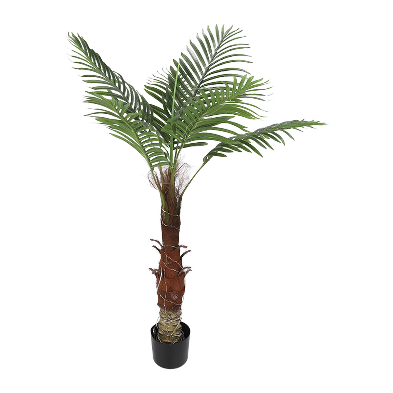 Künstliche, Beleuchtete Palme, 90 Cm, 100 Led-lichter, Für Terrasse, Garten, Tropische Partys Und Hinterhof