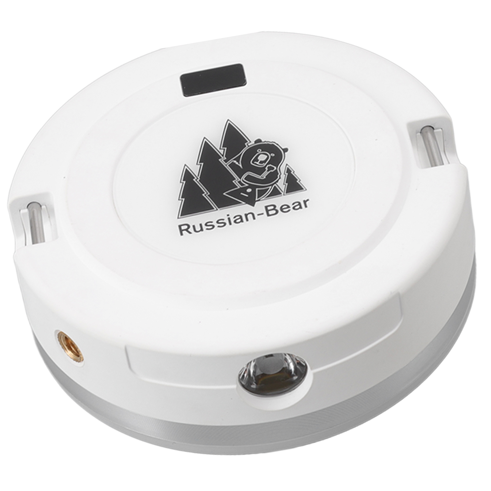 Kompakte Led-zeltleuchte Mit Hoher Helligkeit, Inklusive Powerbank-funktion, Für Den Außenbereich, Weiß