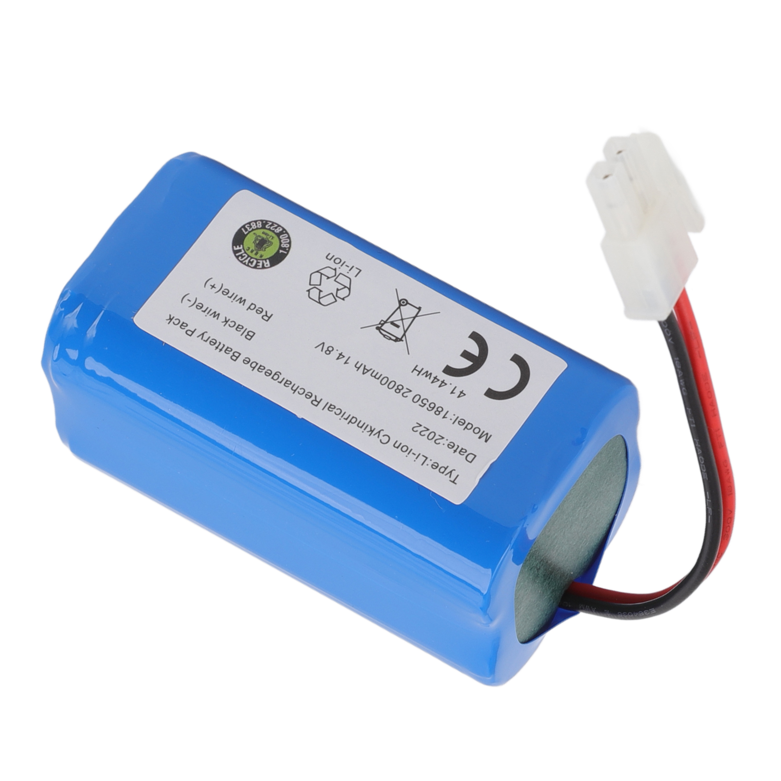 Akku-ersatz Für Ilife-saugroboter (14,8 V, 2800 Mah) Mit Cen546- Und Cen540-schutz