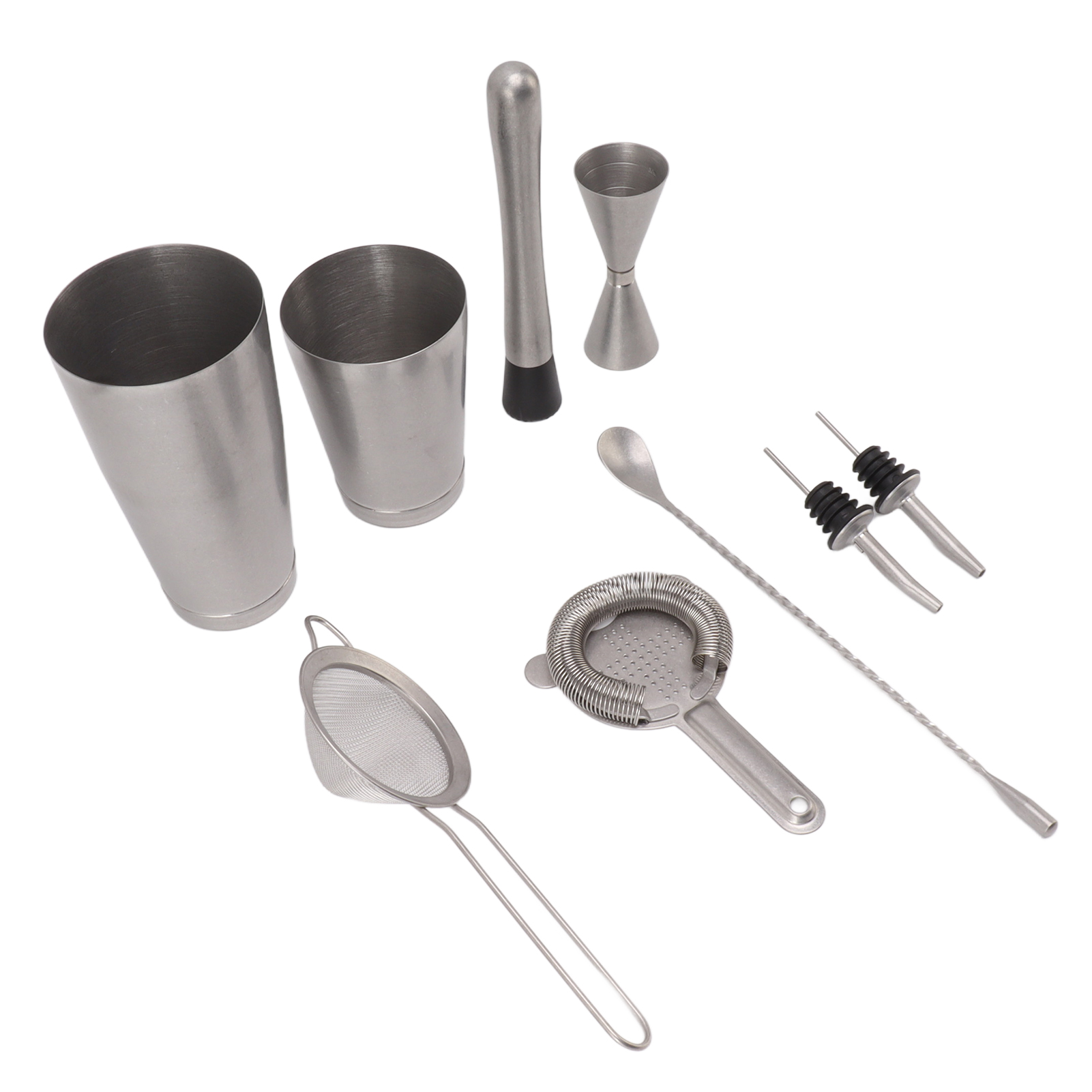 Barkeeper-set Aus Edelstahl Mit Guter Temperaturerhaltung, Boston Shaker Werkzeugset Typ C