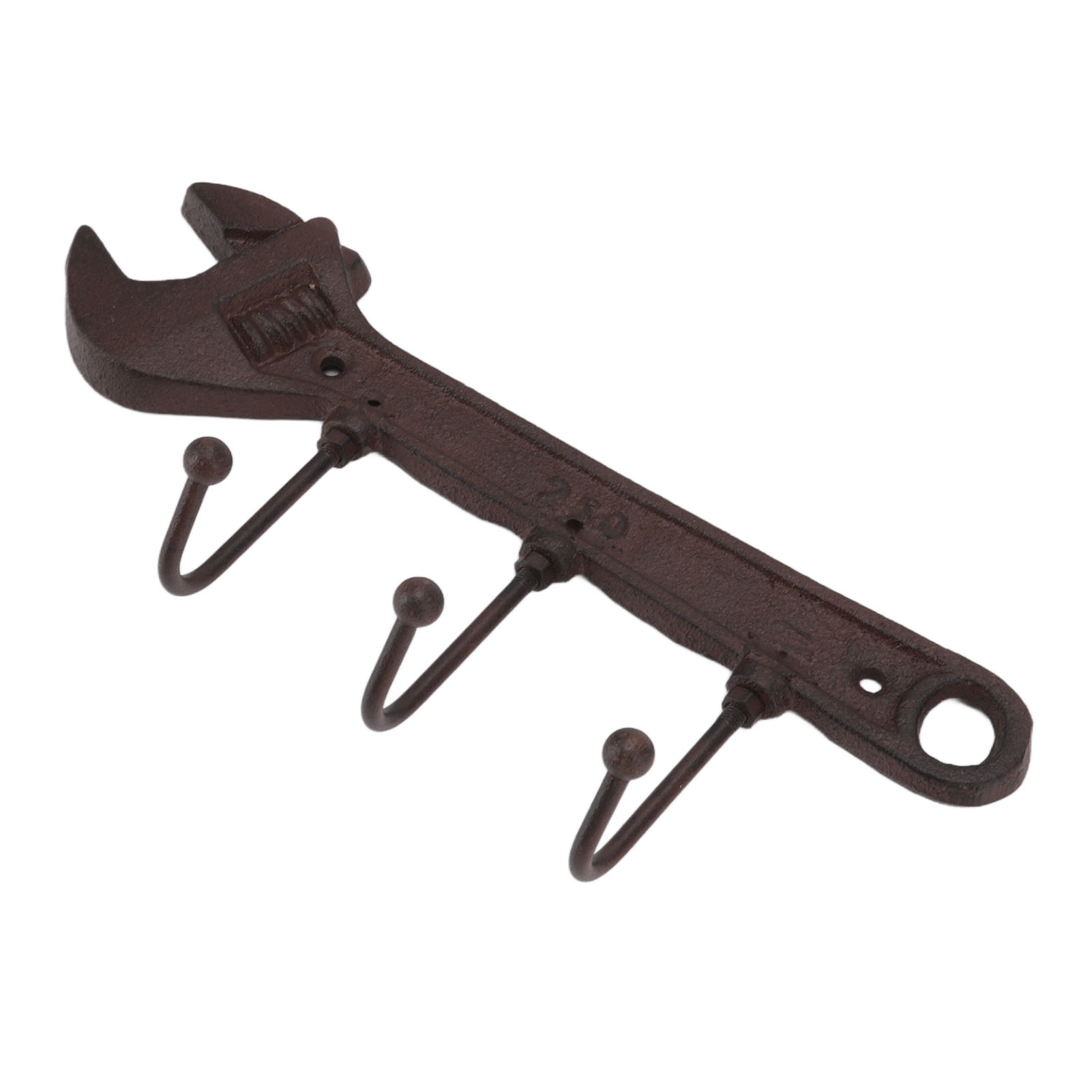 Innovativer Wandhaken Im Industriestil Aus Gusseisen, Dekorativer Kleiderhaken In Schraubenschlüsselform, 24 X 10,5 X 4,5 Cm