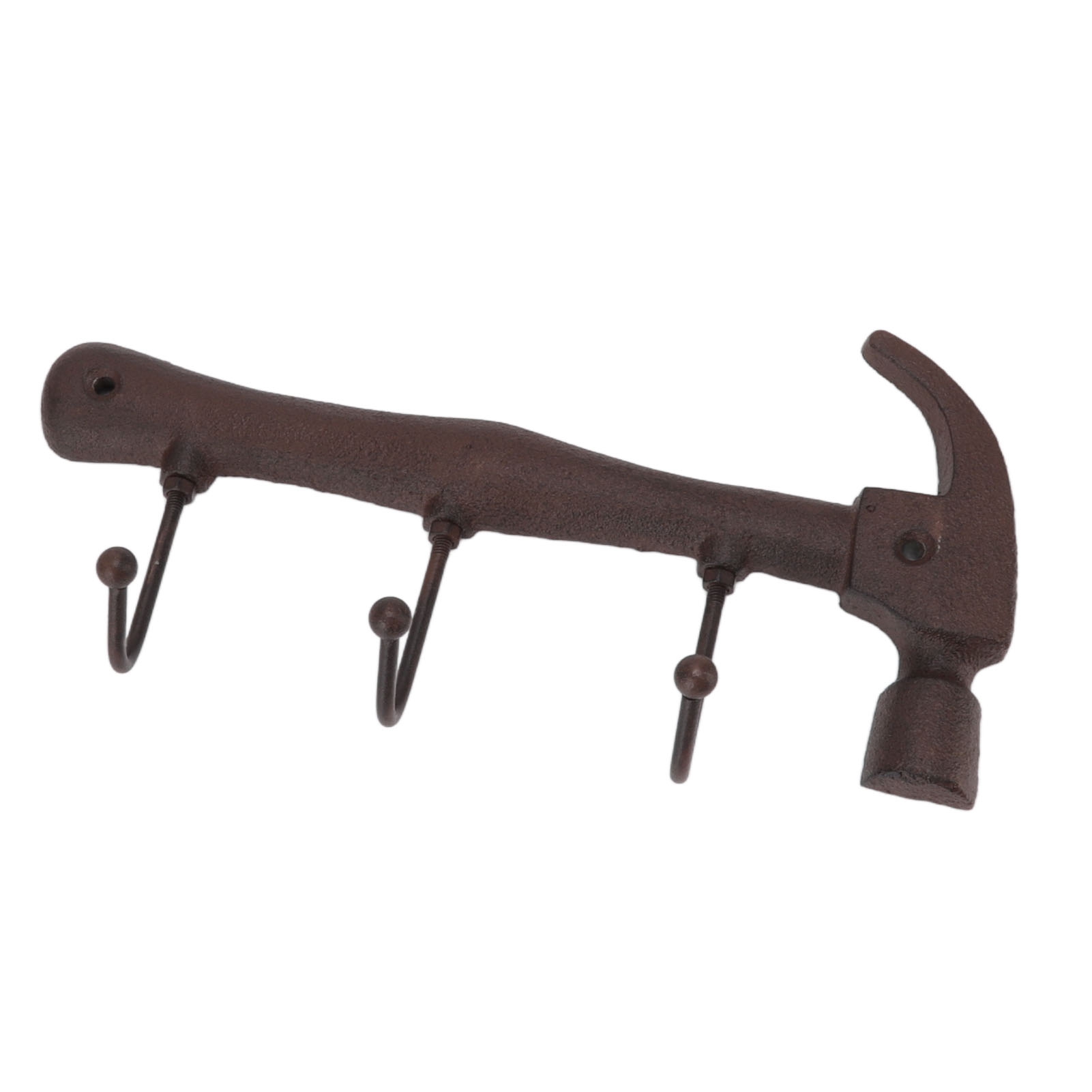Innovativer Wandhaken Im Industriestil Aus Gusseisen, Dekorativer Kleiderhaken In Hammerform, 25,5 X 13 X 5 Cm, Ideal Für Bars, Eingangsbereiche Und Mehr.