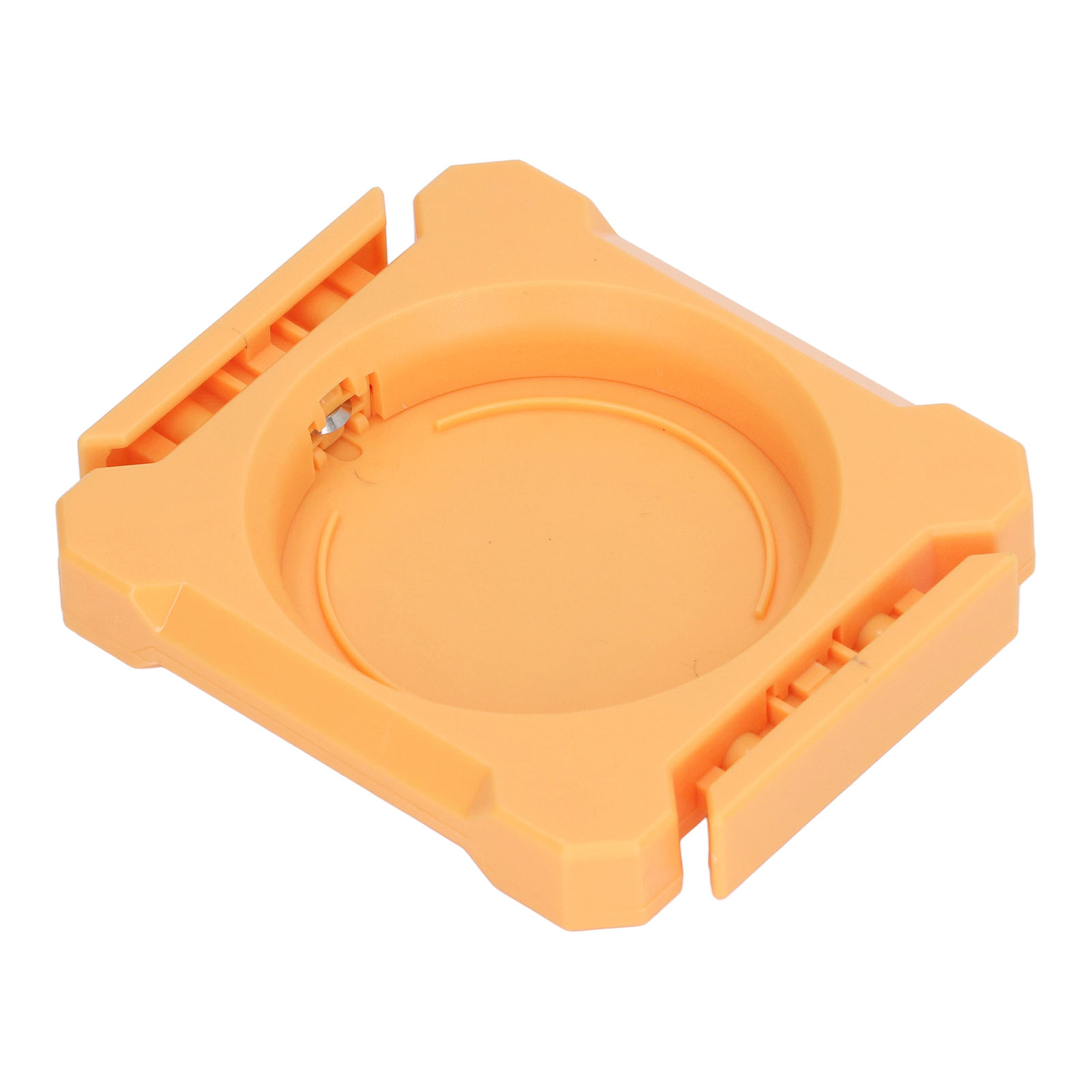 Bierdosenöffner 2-in-1, Tragbar, Aus Abs, Mit Druck- Und Drehfunktion, Zum Öffnen Von Dosen Für Cocktailgetränke, Orange