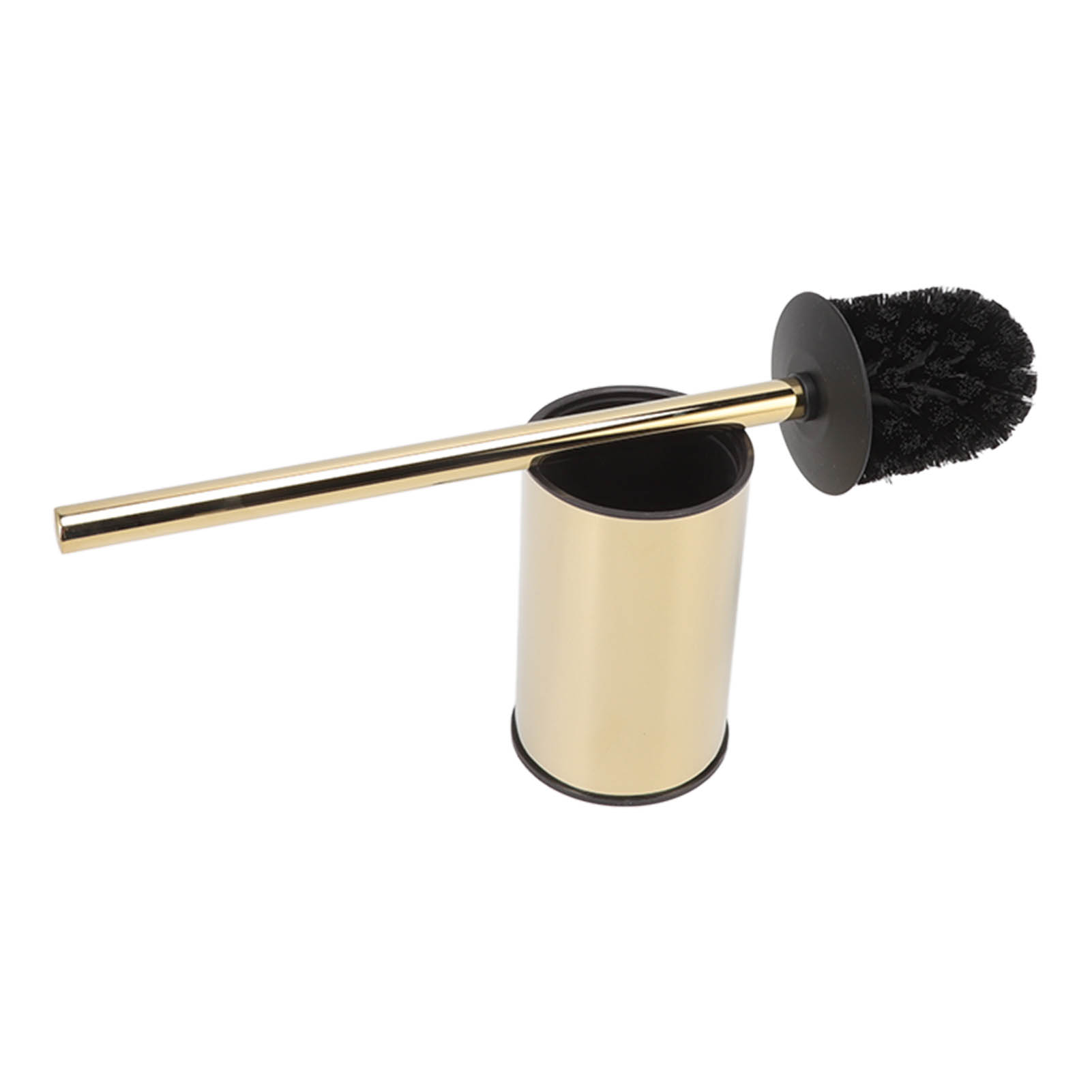 Wc-bürstenhalter-set Aus Edelstahl, Bodenstehend, Für Badezimmer Und Zuhause, Kurze Ausführung