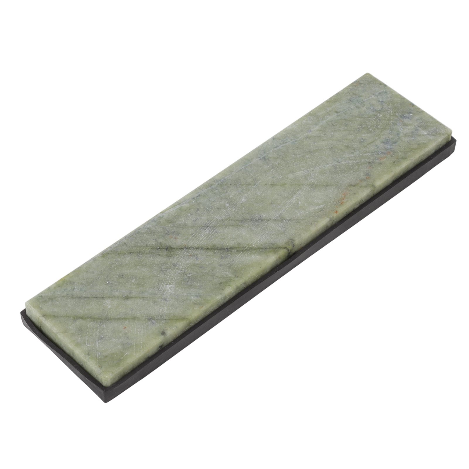 Küchenschleifstein, 20 X 5 X 1,2 Cm, Körnung 10000, Aus Natürlichem Beryll Mit Sockel, Schleifstein Für Zuhause