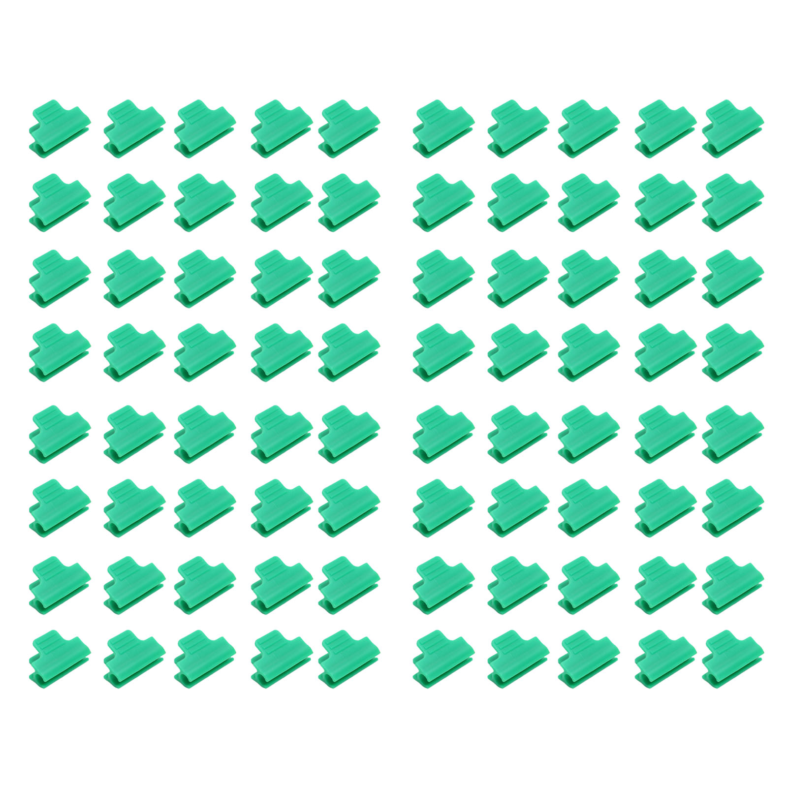 100 Stück Gewächshausklemmen Für Folienabdeckung, Reihenabdeckung, Netz, Tunnel, Bügel, Rahmen, Schattierungsnetz, Stangenclips, Gewächshausfolienklemmen, 8 Mm / 0,3 Zoll