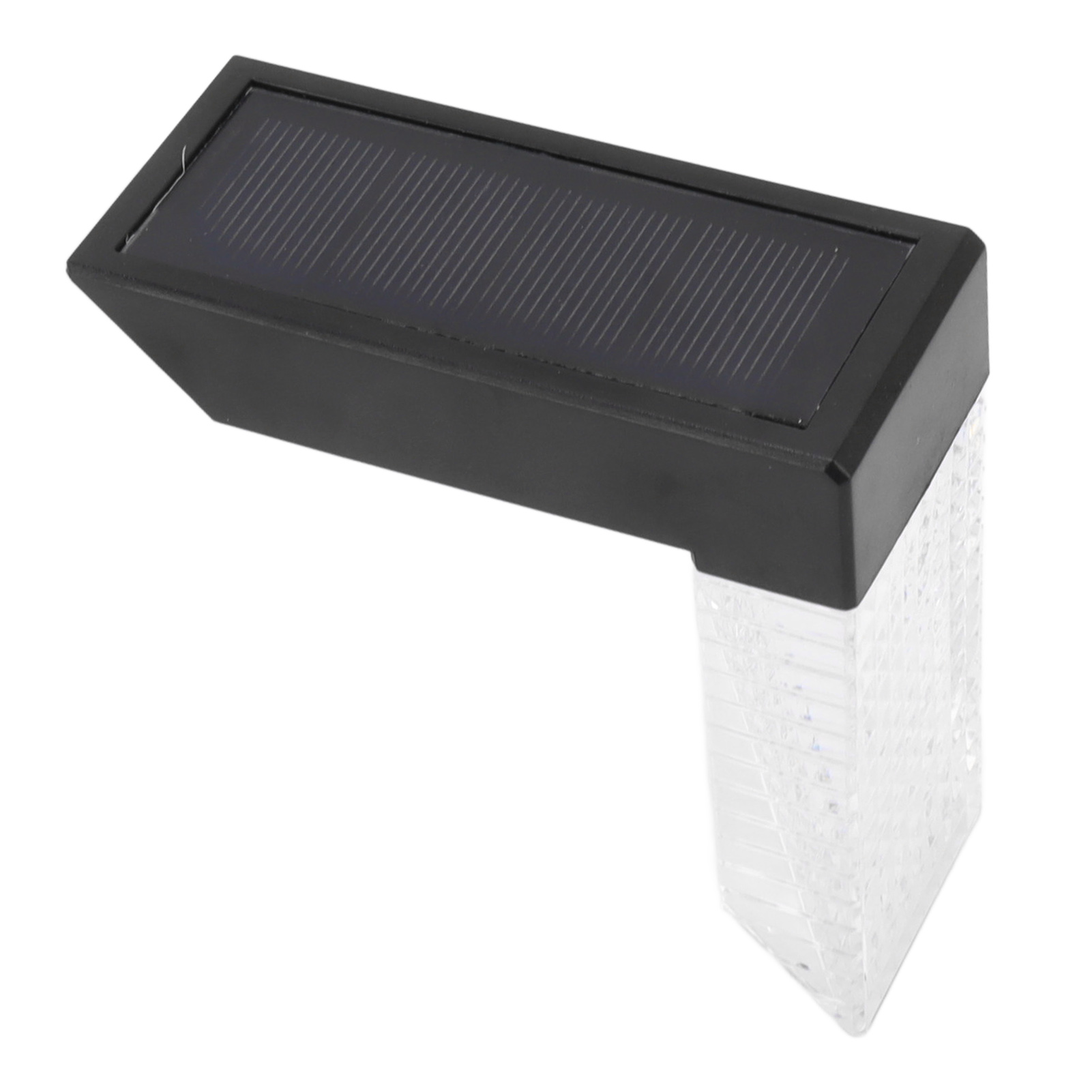 Led-solar-stufenleuchte, L-förmig, Warme Rgb-farbtemperatur, Ip65 Wasserdicht, Solar-terrassenleuchte