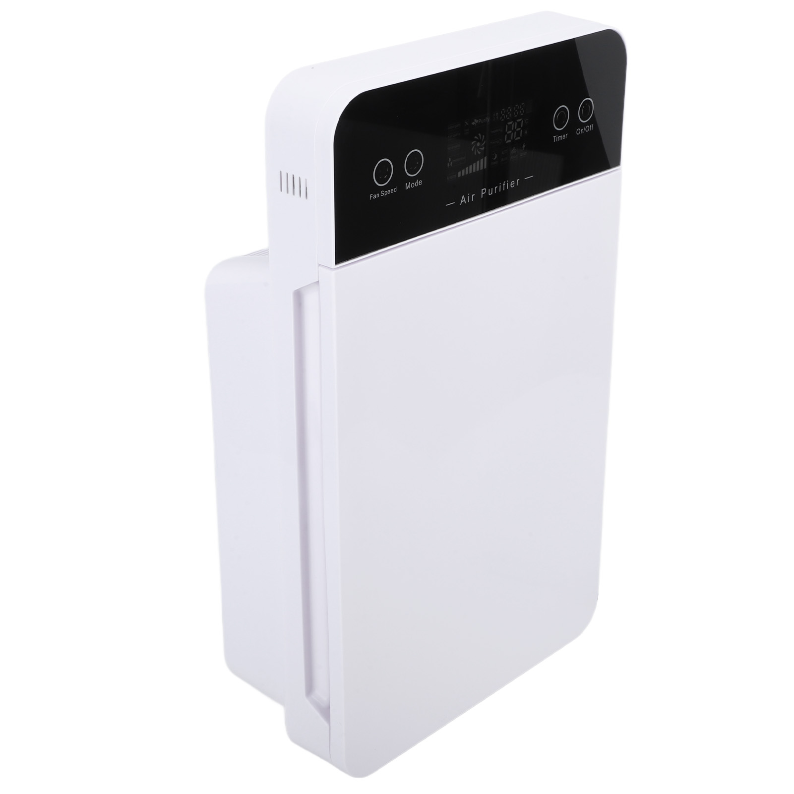 Luftreiniger Mit Lcd-bildschirm, Hocheffizient, 120 Mah Akku, Fernbedienung, Luftionisator Für Zuhause, Zimmer Und Büro, Eu-stecker, 220 V, 45 W