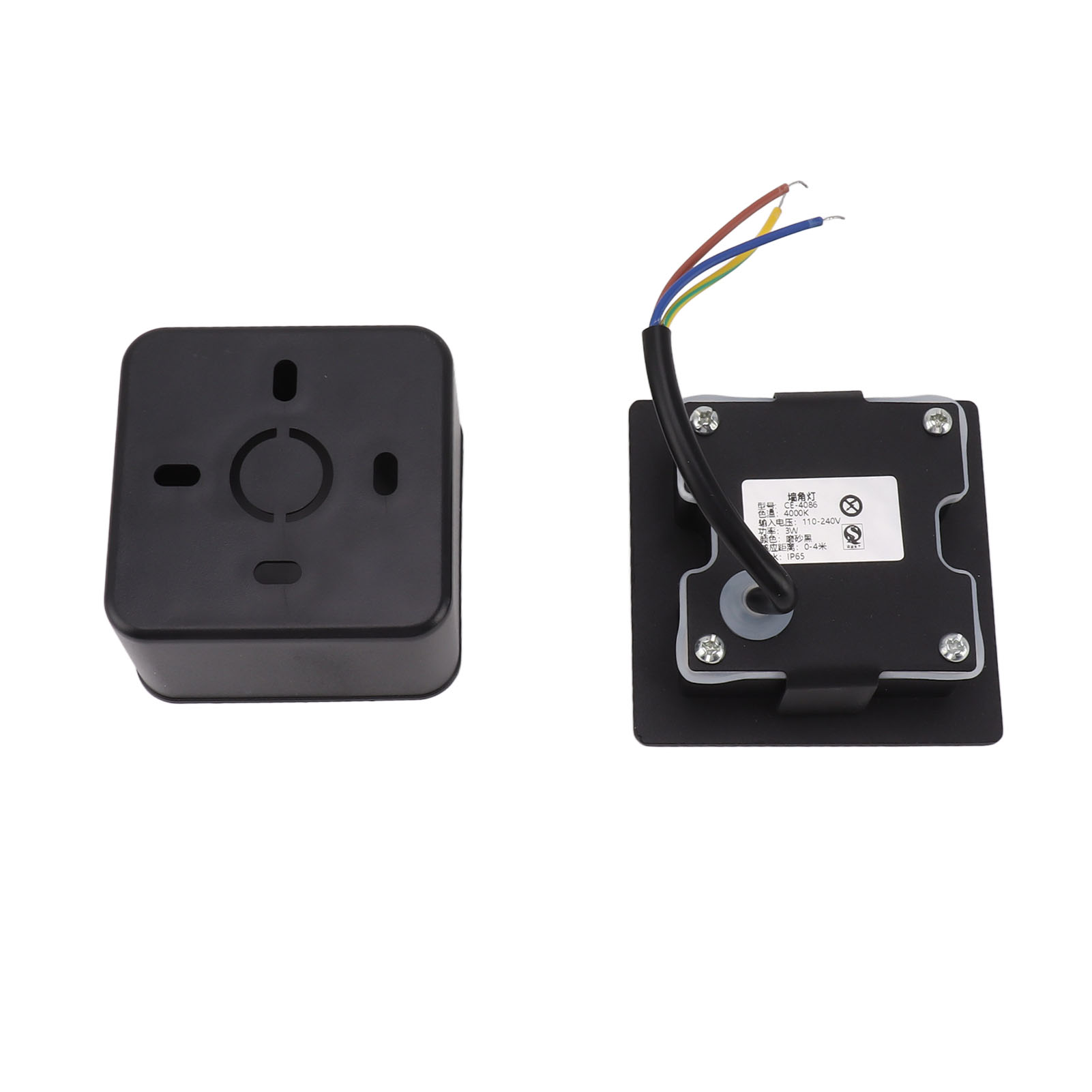 Led-stufenleuchte Aus Aluminium Mit Dämmerungssensor Und Bewegungserkennung, Schutzart Ip65, 3 W, 110–240 V, Treppenbeleuchtung Für Flur, Kleiderschrank, Schlafzimmer