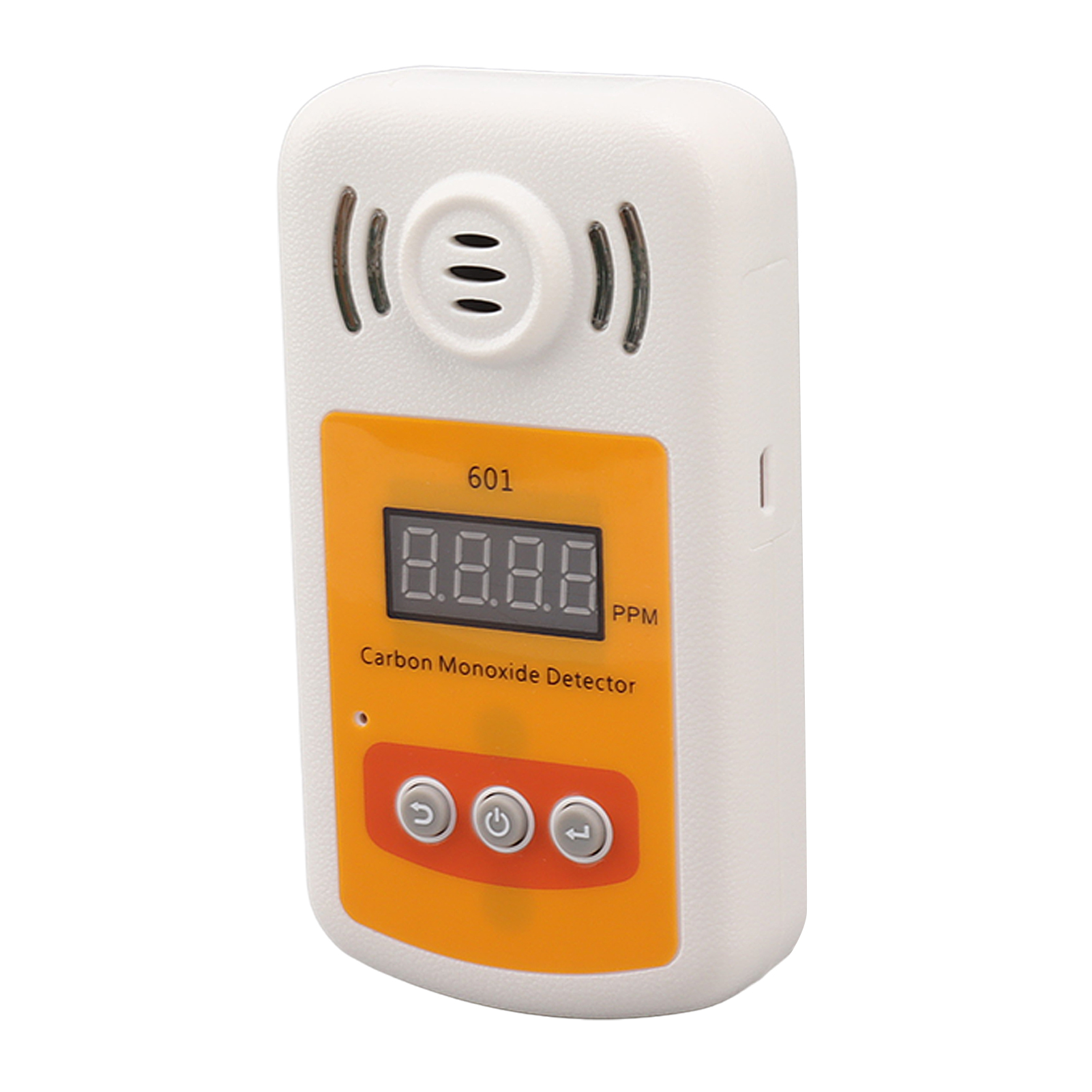 Tragbares Co-gasmessgerät, Digitales Gasmessgerät Mit Akustischem Und Optischem Alarm, Auflösung 1 Ppm