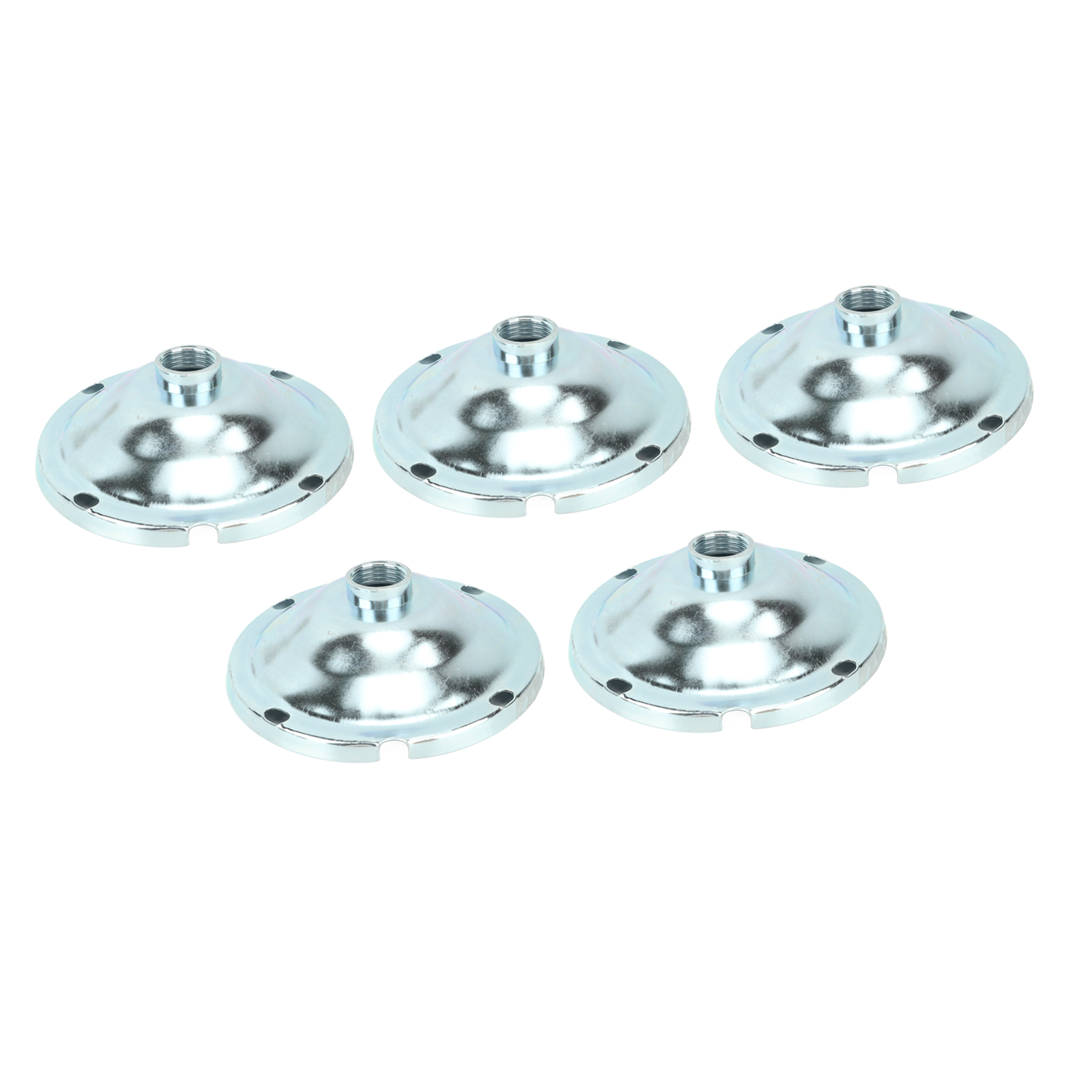 5er-pack Industrielampenschirme Aus Eisen Für Lagerhallen, Fabriken Und Bergbau, Innengewinde G1/2, 15 Cm, G1/2