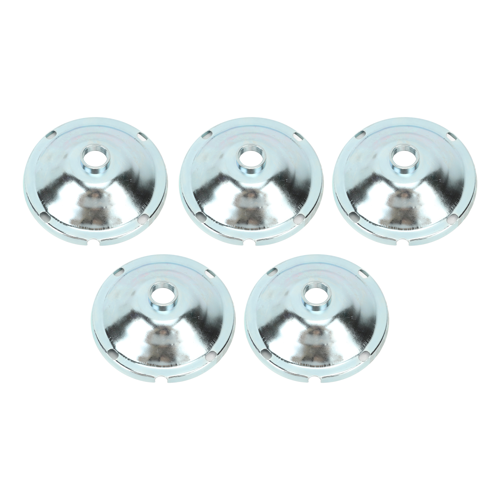 5er-pack Industrielampenschirme Aus Eisen Für Lagerhallen, Fabriken Und Bergbau, Innengewinde G1/2, 12 Cm, G1/2