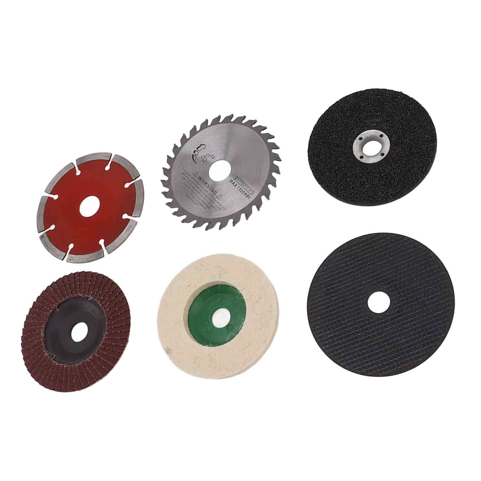 Schleifscheiben-set, Trennscheiben-set, Legierter Stahl, Vielseitig, Einfach Zu Montieren, Schleifzubehör Für Die Holzbearbeitung Und Formgebung