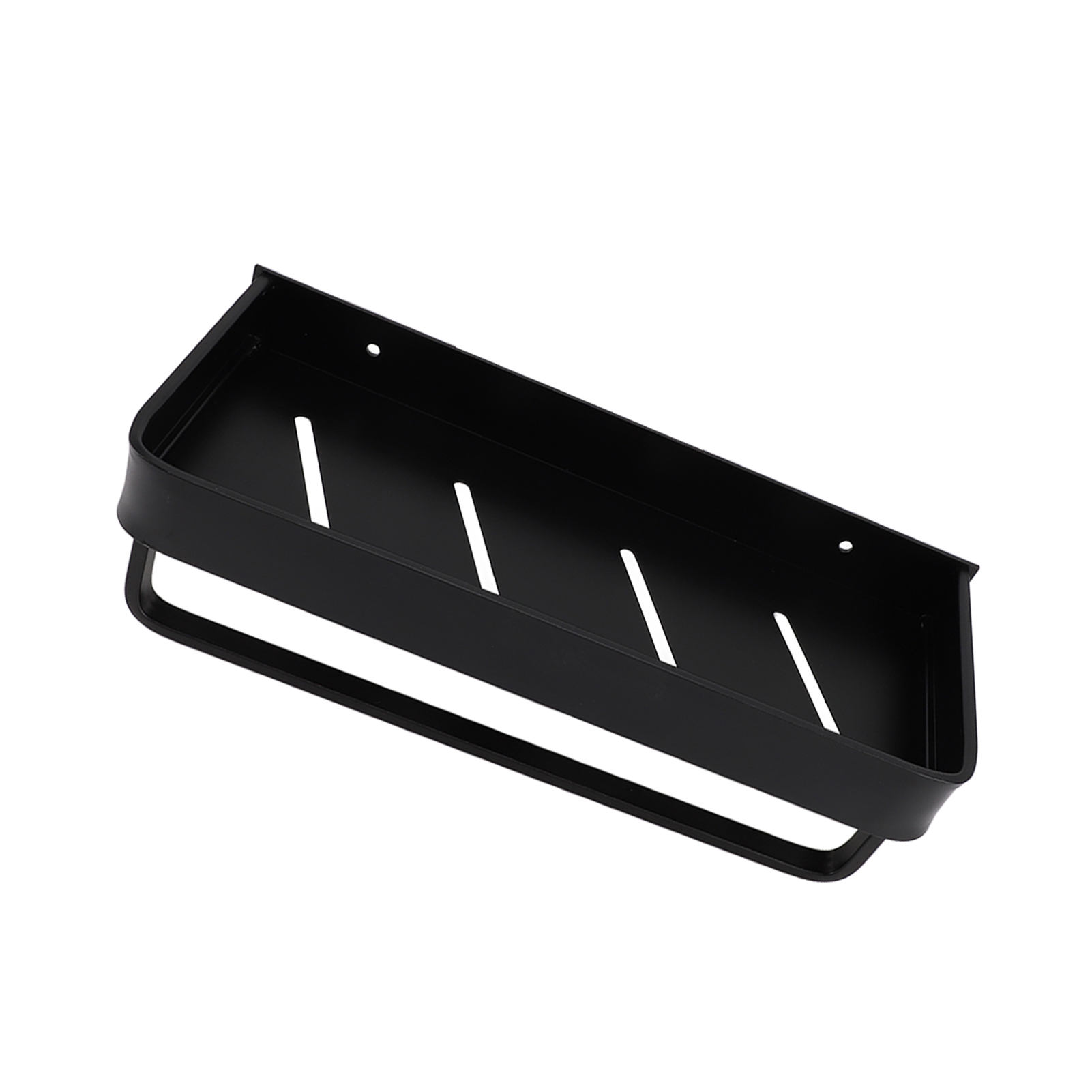 Badezimmerregal Mit Handtuchhalter, Aluminium, Wandmontiert, Ohne Bohren, Ohne Haken