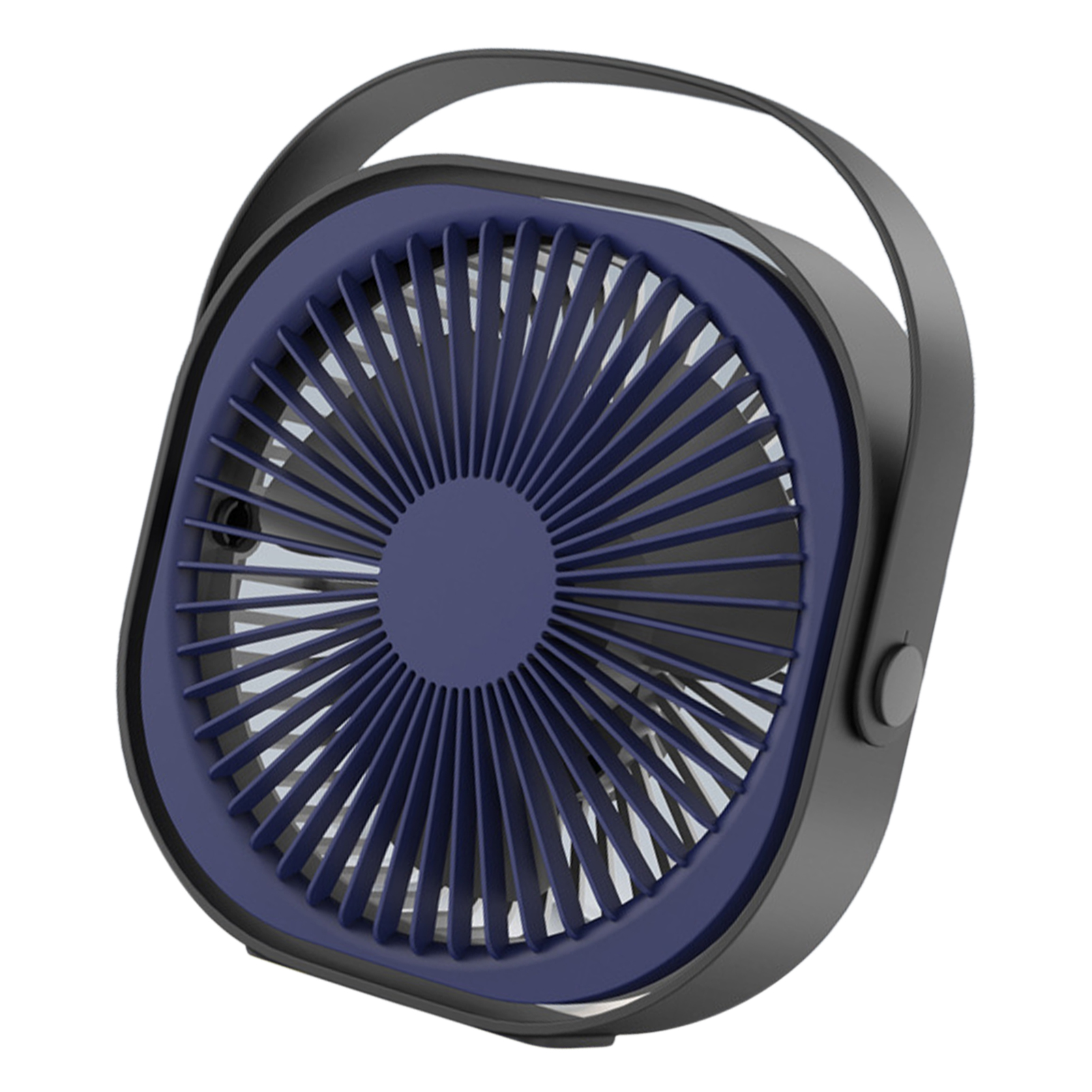 Kleiner Tischventilator, 15 Cm, Leiser, Tragbarer, Usb-aufladbarer Mini-tischventilator Für Zuhause Und Büro, Blau