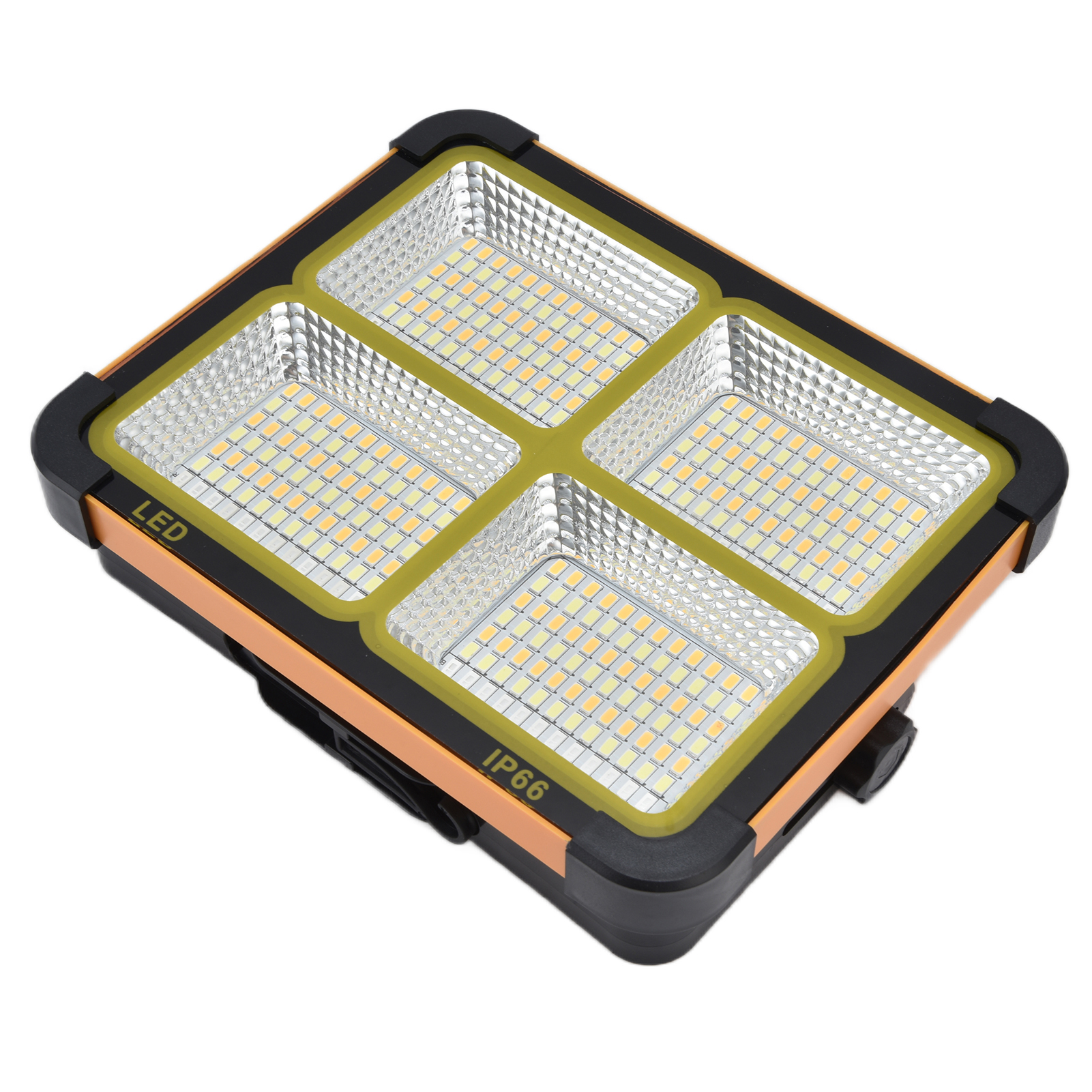 Solarbetriebene Led-arbeitsleuchte, Wiederaufladbar, 4 Modi, 1000 W, Wasserdicht, Tragbar, Ideal Für Outdoor-aktivitäten Wie Camping