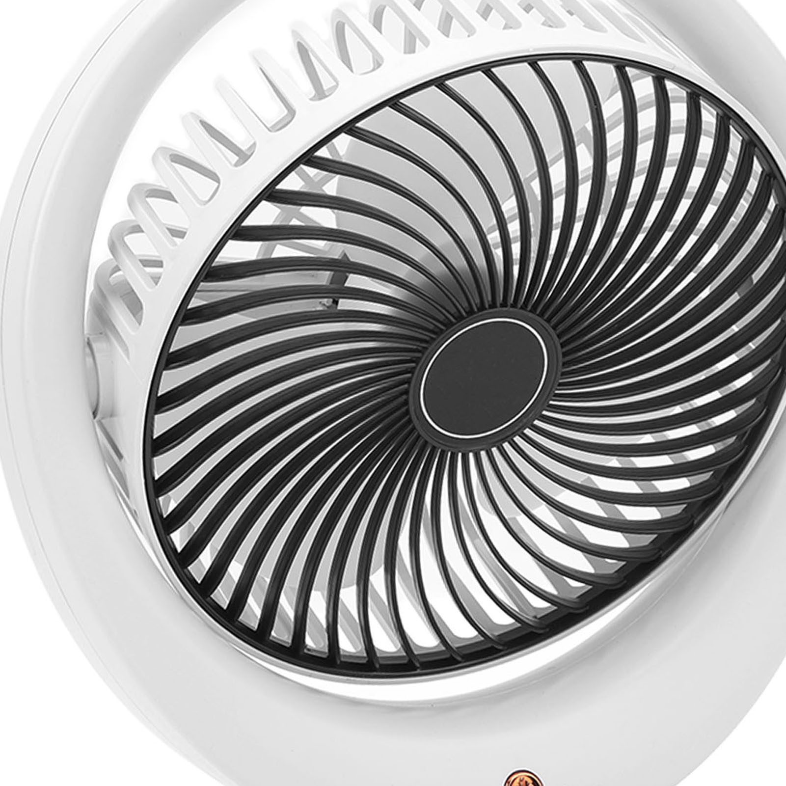 Leistungsstarker, Wiederaufladbarer Usb-ventilator Für Schlafzimmer, Schreibtisch, Reisen Und Camping
