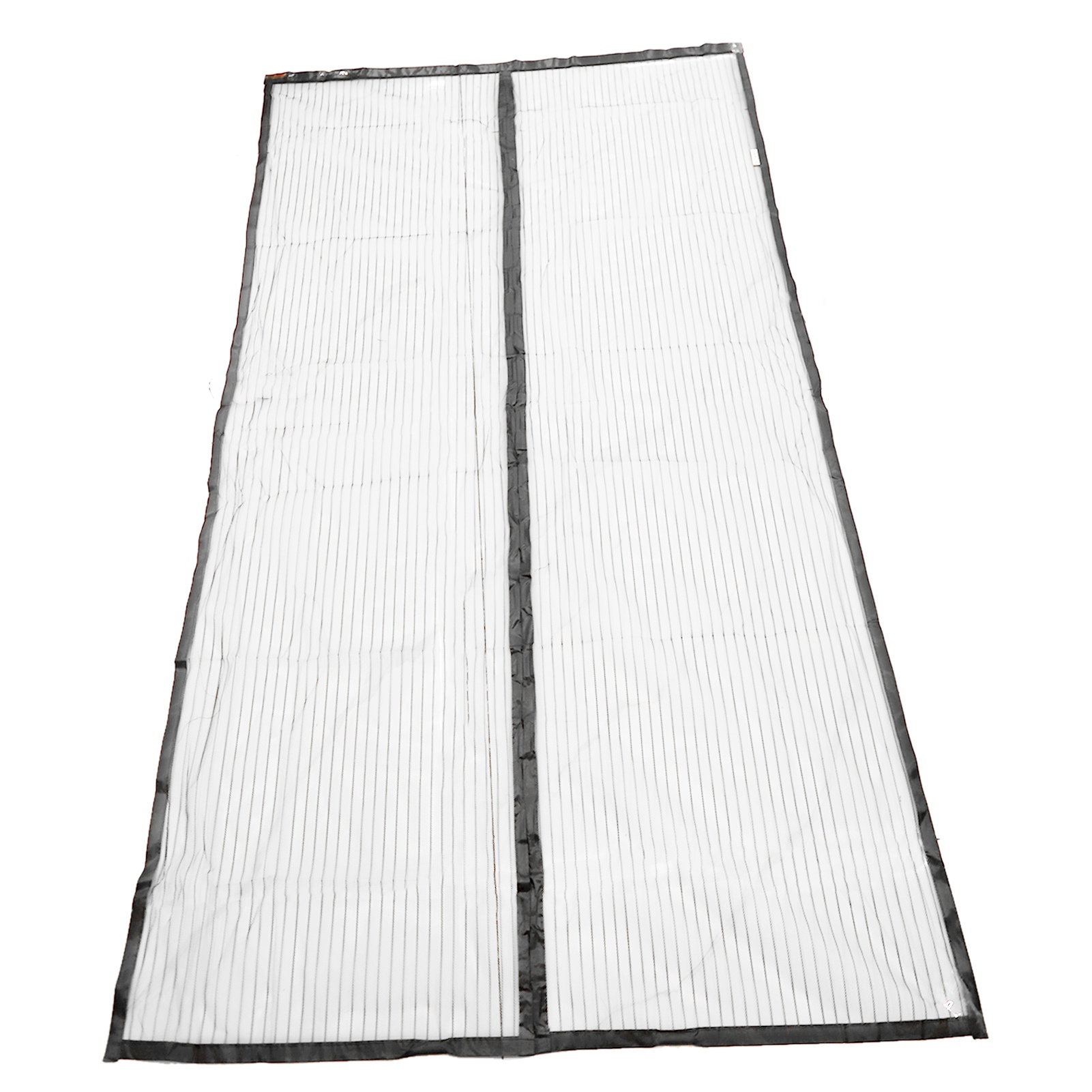 Magnetisches Fliegengitter Aus Atmungsaktivem Polyestergewebe, 120 X 210 Cm, Mit Klettverschluss Für Zuhause
