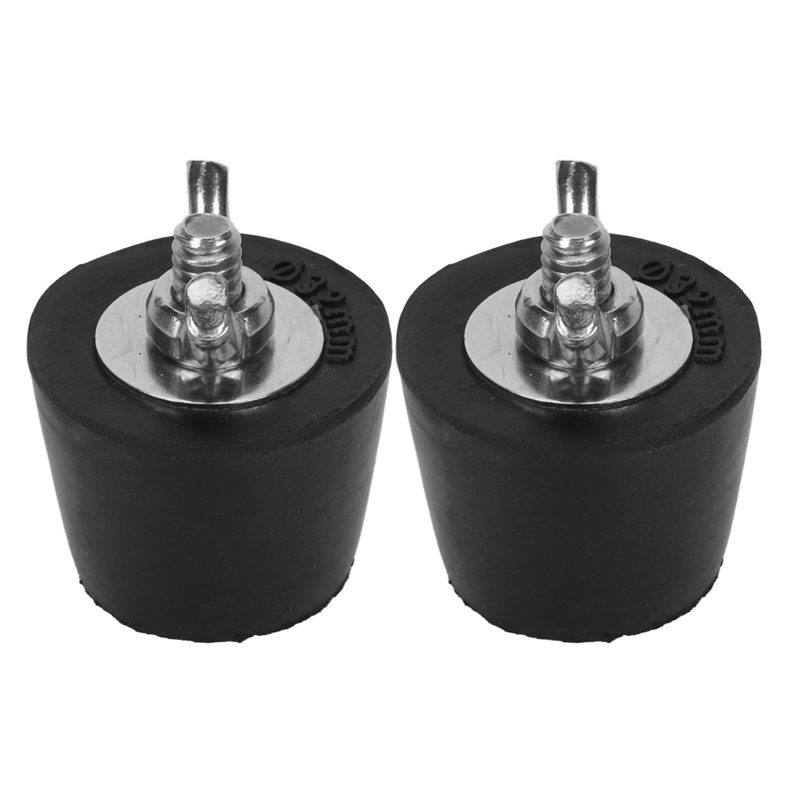 2 Stück Pool-winterdichtungsstopfen Aus Gummi Und Edelstahl, Winter-expansionsstopfen Für Schwimmbadrohrleitungen, Winterarmaturen, 32 Mm / 1,3 Zoll