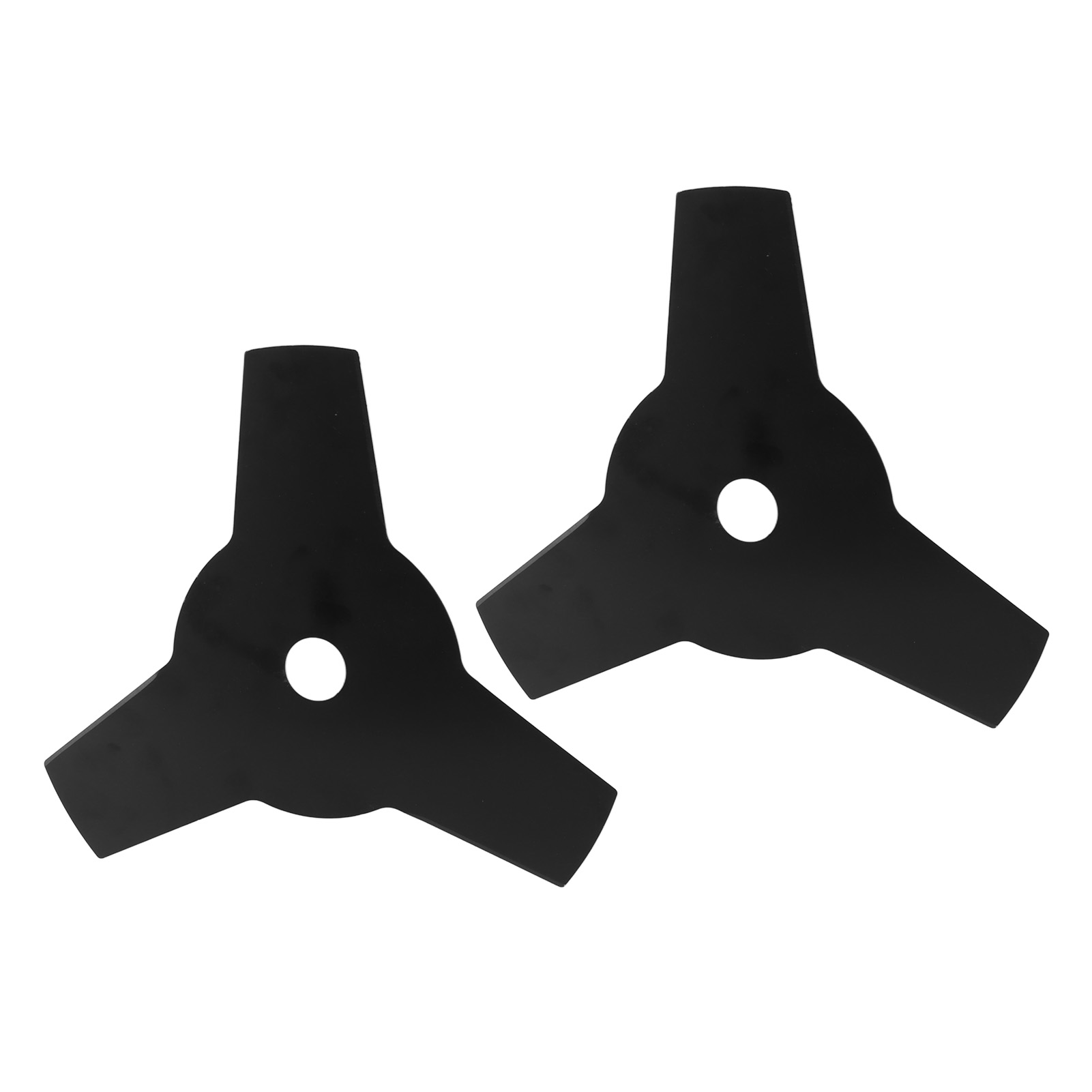 2 Stück Trimmerkopfklingen, 23 Cm (9 Zoll), 3 Zähne, Manganstahl, Für Rasenmäher Und Unkrautbekämpfung.