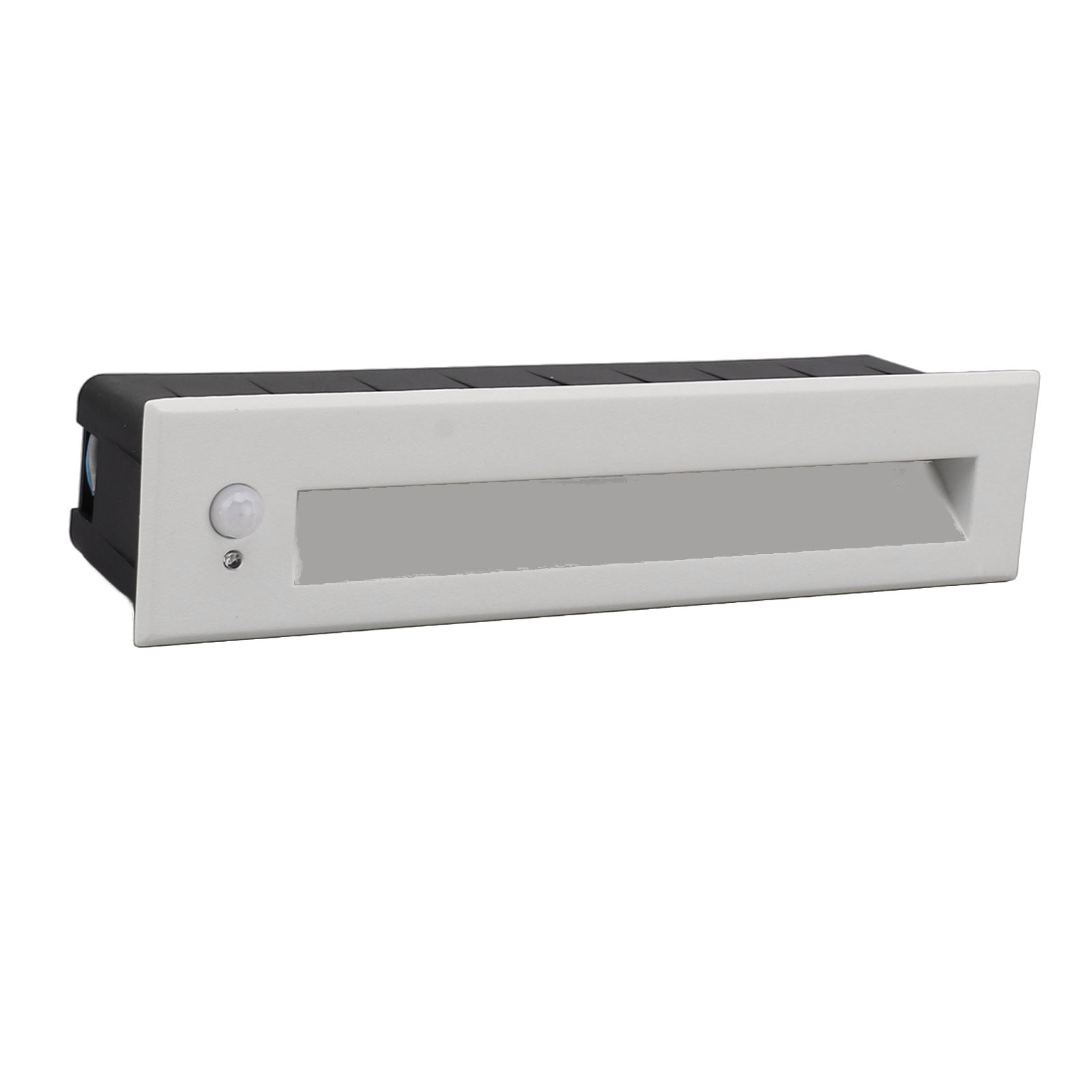 Einbau-stufenleuchte Mit Sensor, Mattweißes Led-licht Für Flur, Kleiderschrank, Schlafzimmer, 110–240 V