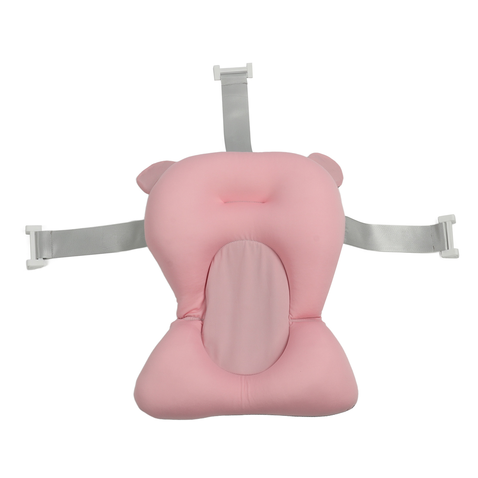 Babybadewannensitz-stützmatte, Neugeborenen-badewannenkissen, Babybadekissen Für Neugeborene Und Kleinkinder, Kunststoff, Große Größe, Rosa