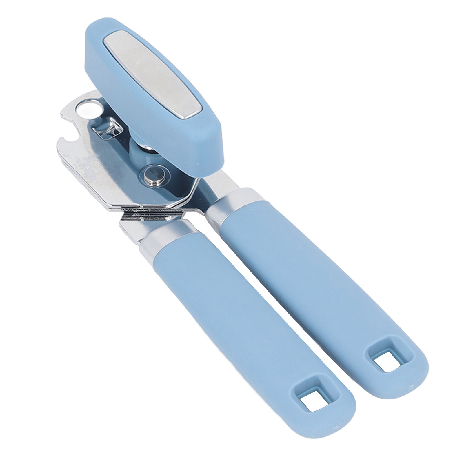 Manueller Dosenöffner, Vielseitig Einsetzbar, Tragbar, Effizient, Kraftsparend, Ergonomisches Design, Flaschenöffner Für Zuhause, Camping, Reisen, Lake Blue