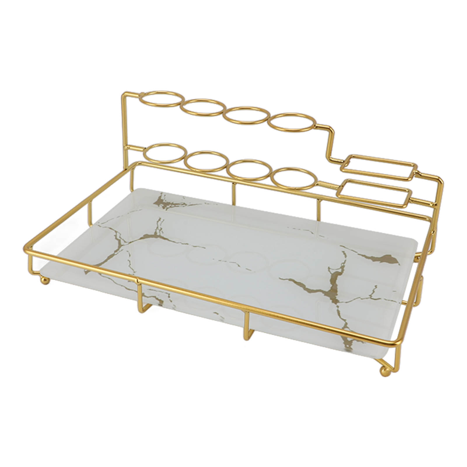 Elektrischer Zahnbürstenhalter, Vielseitig Einsetzbar, Leicht, Luxuriös Und Elegant, Mit Steinmaserung, Zahnpasta-organizer Für Badezimmerablage, Weiß