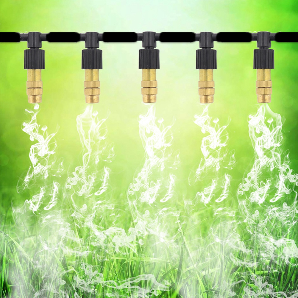 10 Stück Verstellbare Messing-sprühköpfe Für Bewässerung Und Nebelbewässerung