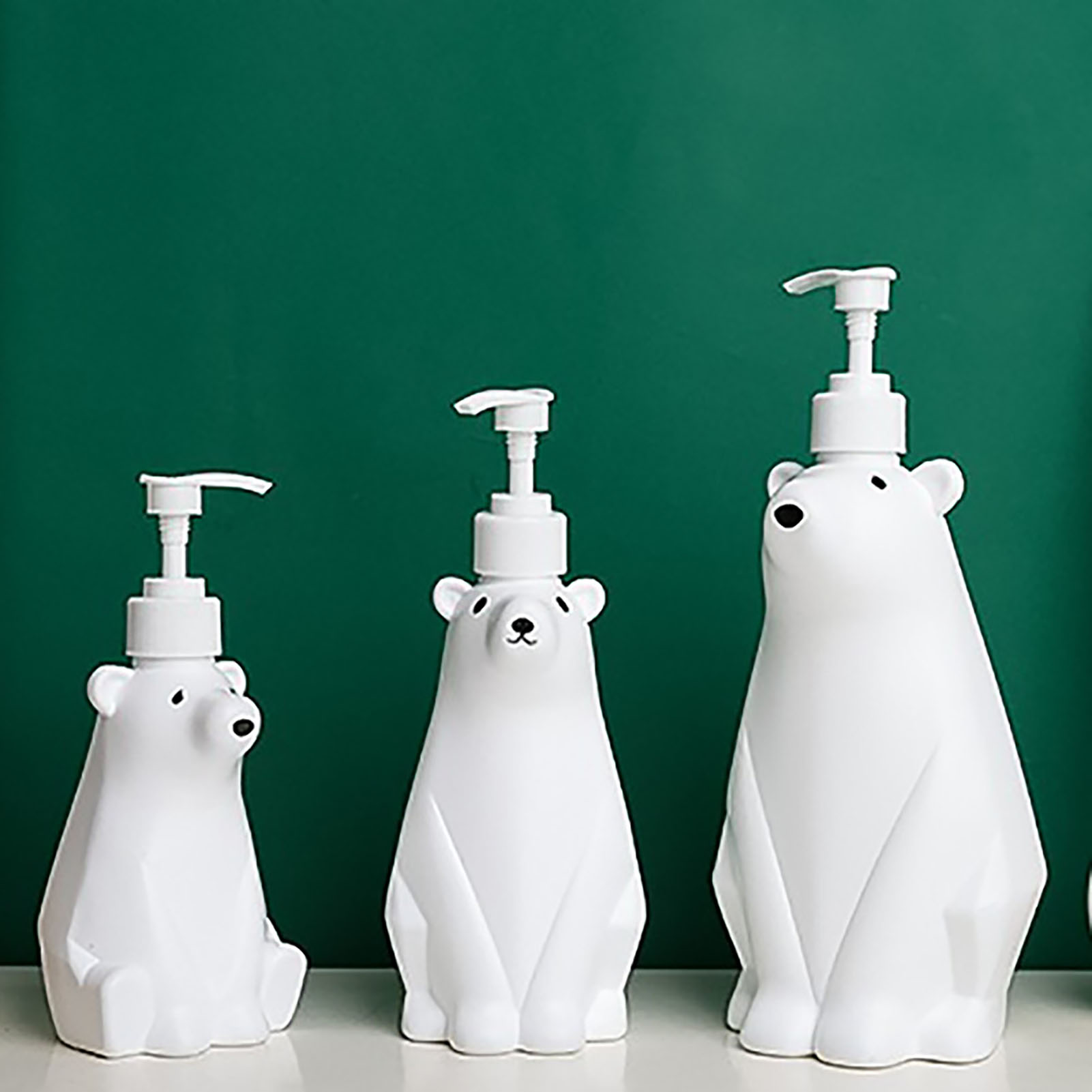 Seifenspenderflasche In Niedlicher Bärenform, Große Kapazität, Pumpspenderflasche Für Bad Und Küche, Größe S (8,5 X 19 Cm / 3,3 X 7,5 Zoll) (300 Ml)