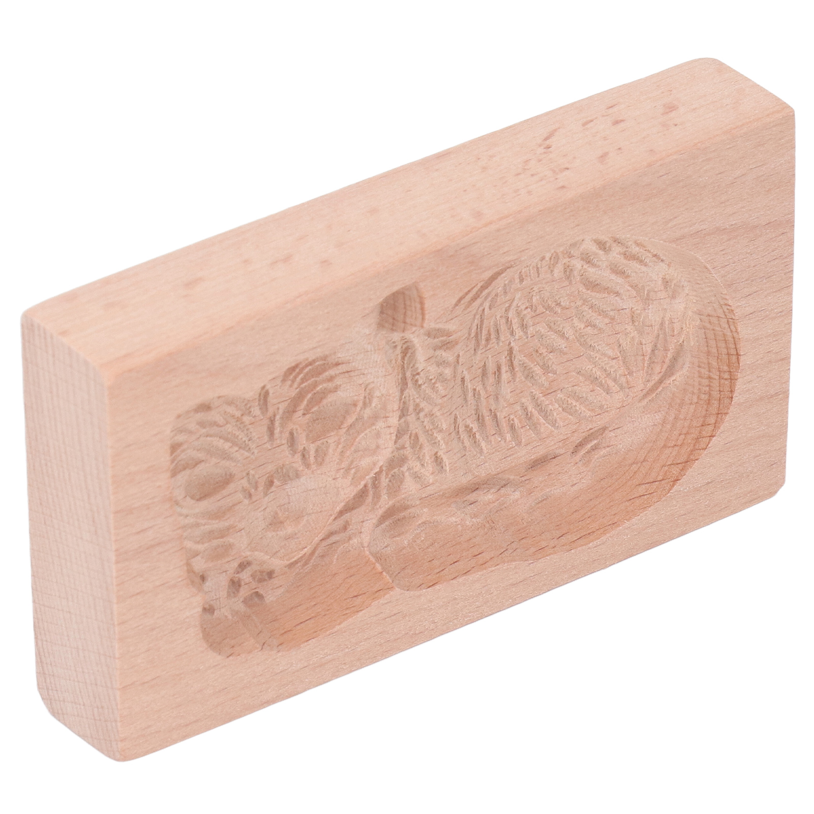 Tier-keksform, Hübsche, Lebendige Kekspresse Aus Holz, Einfaches Entformen, Keksform Katze