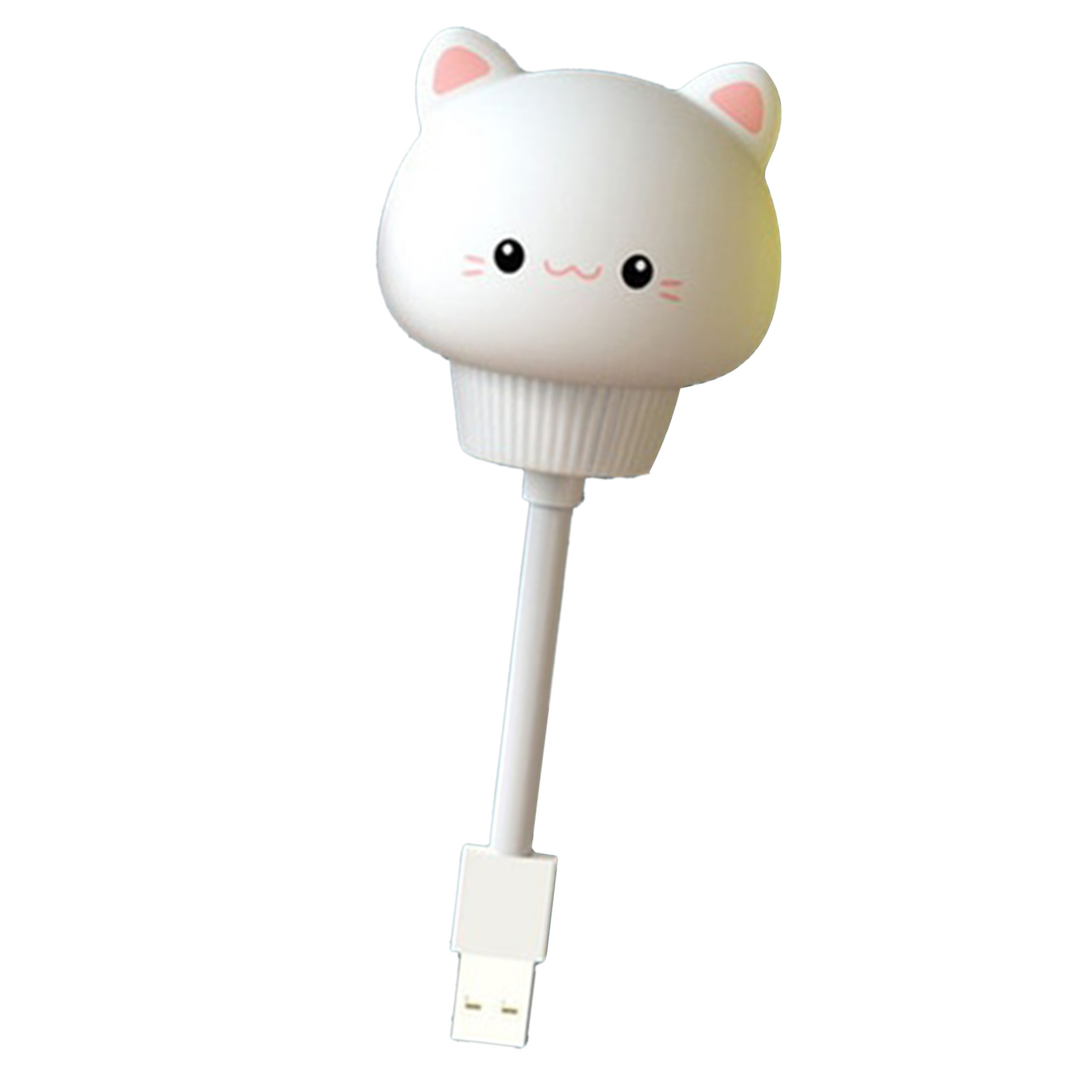 Cartoon-nachtlicht Mit Usb-anschluss, Niedliches Tier-led-nachtlicht Für Kinderzimmer, Schlafzimmer, Badezimmer, Katze