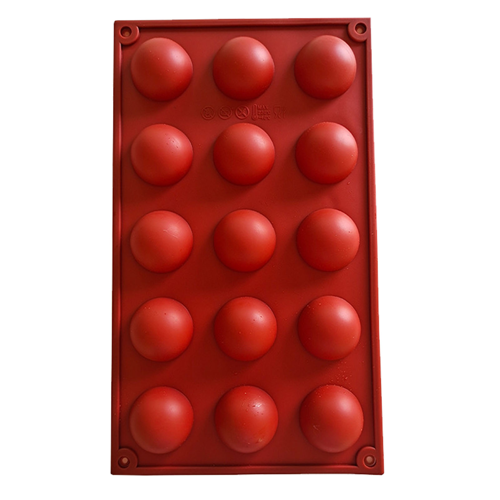 Halbkugelform Mit 15 Mulden, Silikon-halbkreis-backform Für Kuchen, Schokoladenmousse