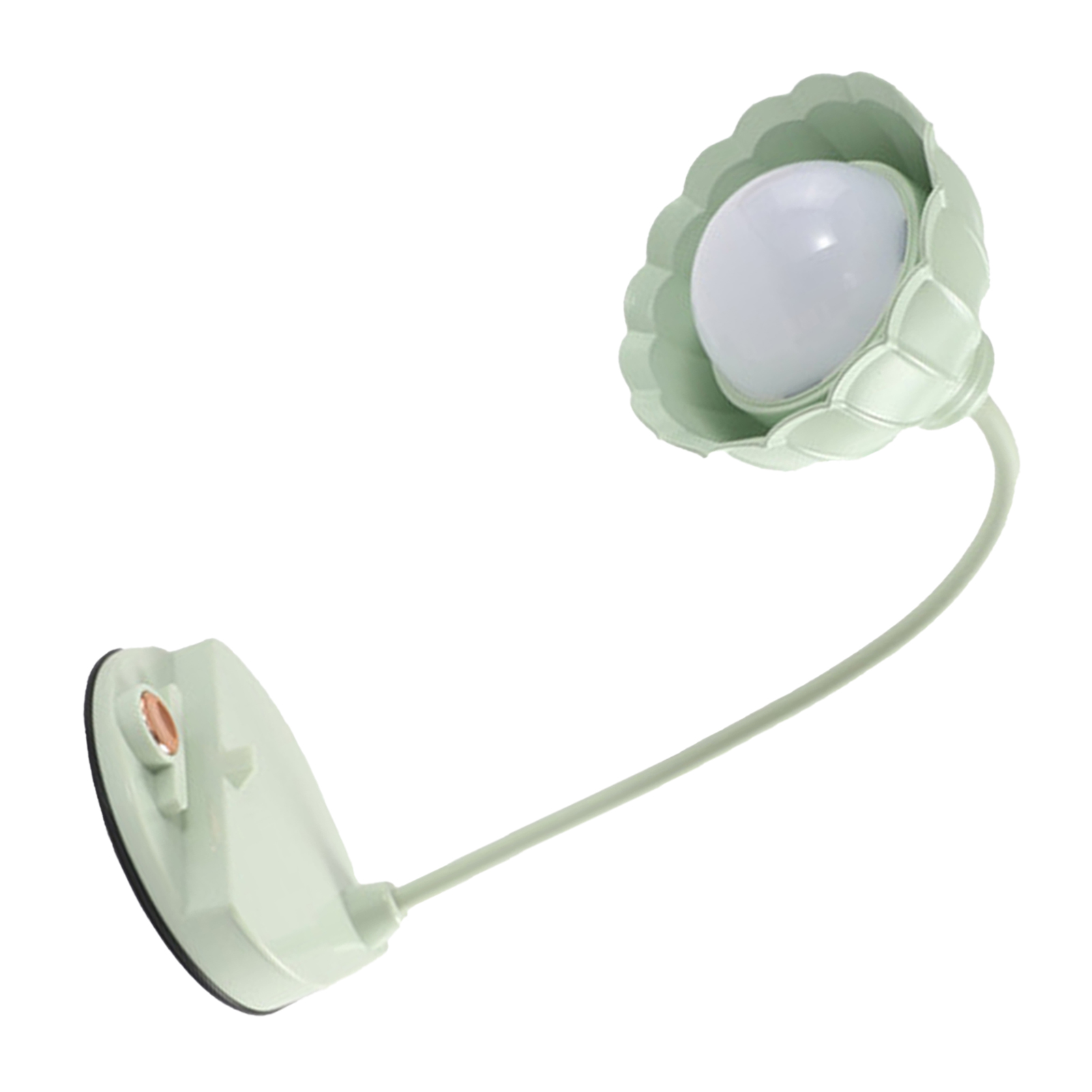 Led-leselampe In Blumenform, Berührungsempfindlich, Usb-ladefunktion, Faltbar, Für Schlafzimmer/studentenwohnheim, Grün